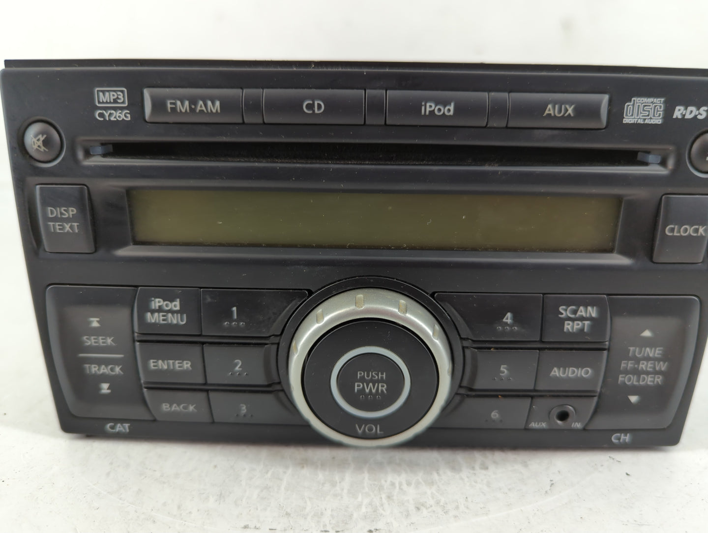 2011-2015 Nissan Rogue Radio AM FM Cd Player Receiver Replacement P/N:28185 1VK1A Fits Fits 2011 2012 2013 2014 2015 OEM Use
