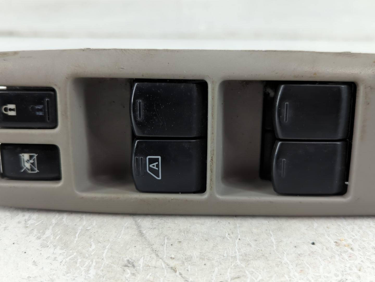 2011-2015 Nissan Rogue Master Power Window Switch Replacement Driver Side Left P/N:PA6-GF30 Fits Fits 2011 2012 2013 2014 20