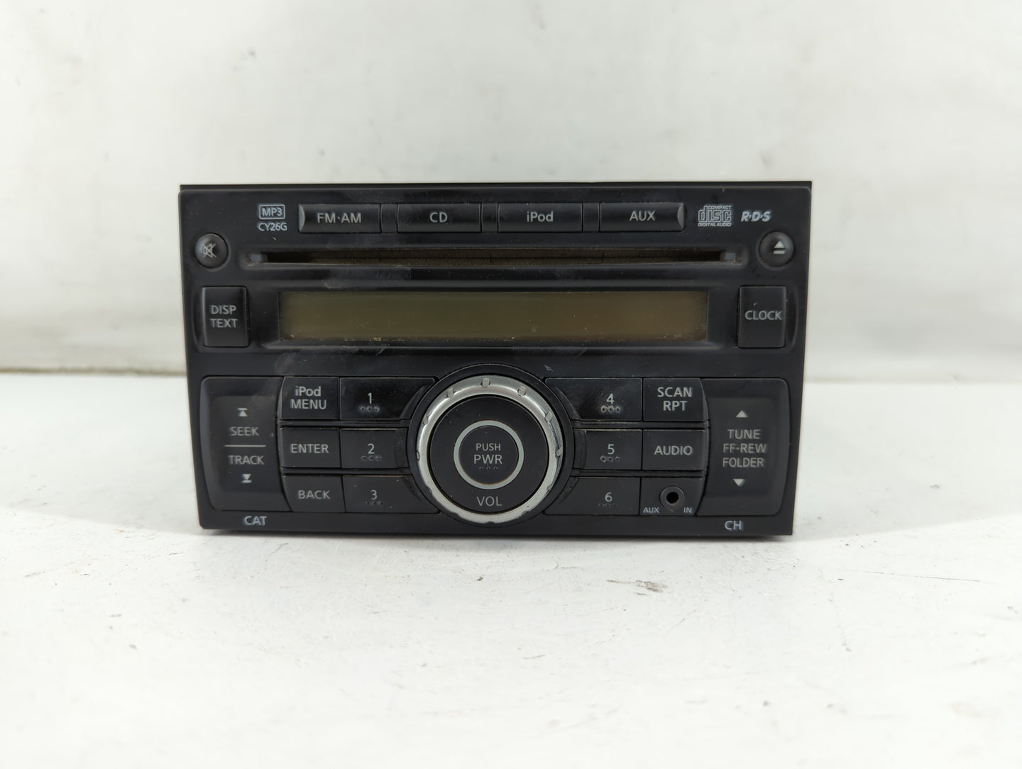 2011-2015 Nissan Rogue Radio AM FM Cd Player Receiver Replacement P/N:28185 1VK1A Fits Fits 2011 2012 2013 2014 2015 OEM Use