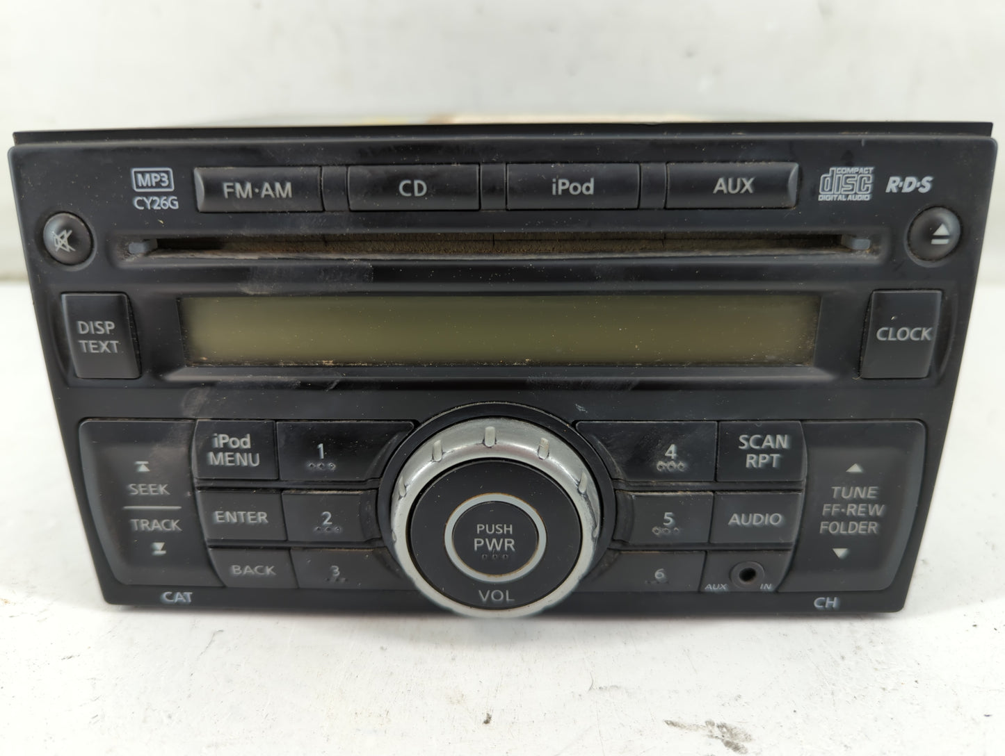 2011-2015 Nissan Rogue Radio AM FM Cd Player Receiver Replacement P/N:28185 1VK1A Fits Fits 2011 2012 2013 2014 2015 OEM Use