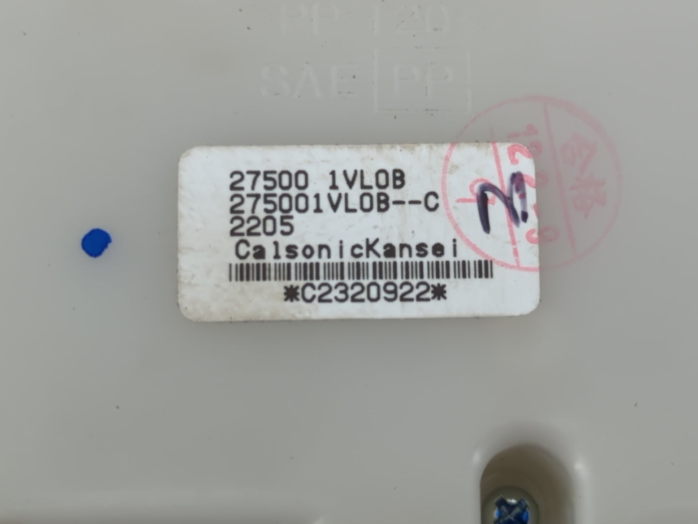 2012 Nissan Rogue Select Climate Control Module Temperature AC/Heater Replacement P/N:27500 1VL0B Fits Fits 2011 2013 2014 2