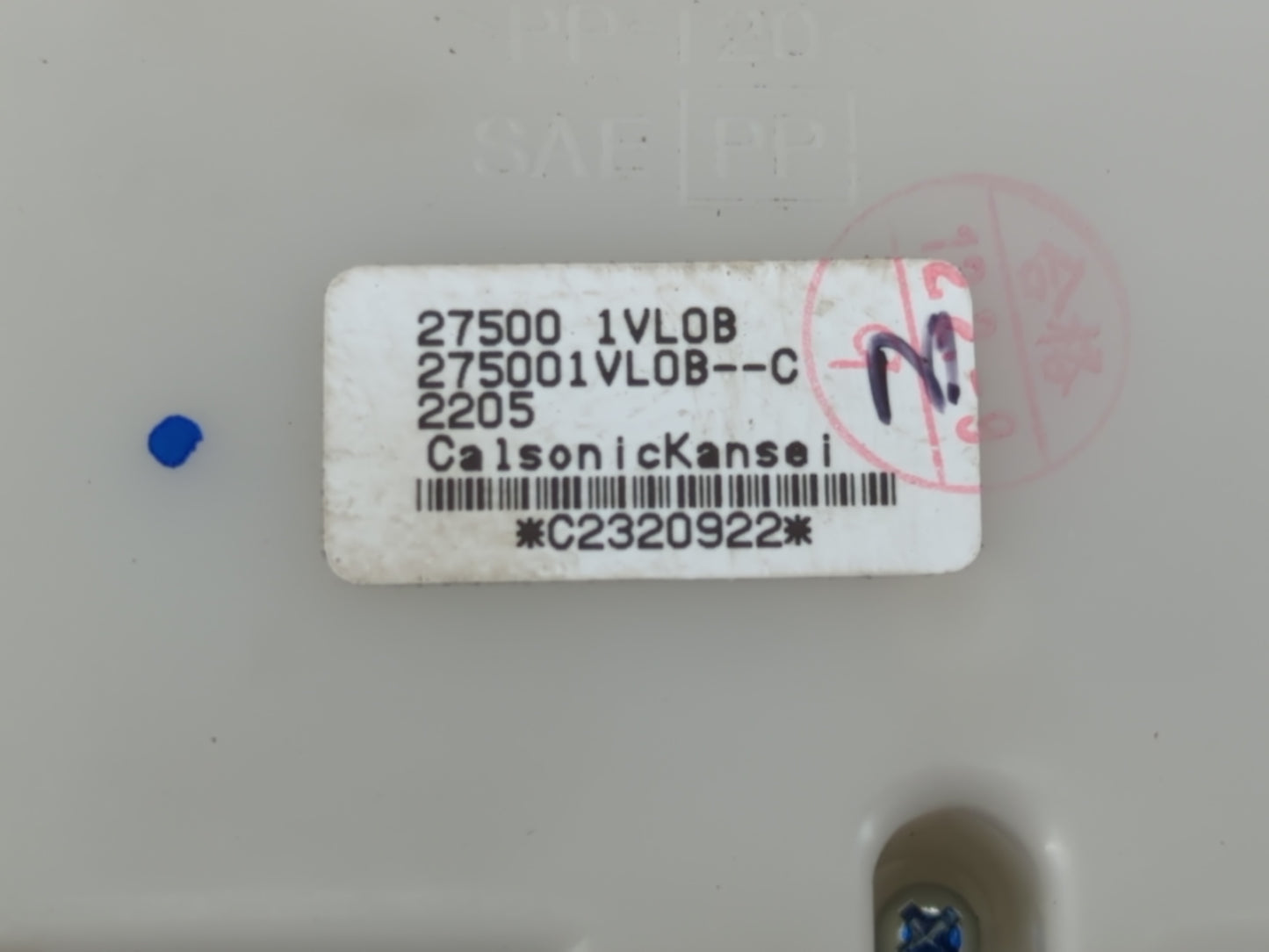 2012 Nissan Rogue Select Climate Control Module Temperature AC/Heater Replacement P/N:27500 1VL0B Fits Fits 2011 2013 2014 2