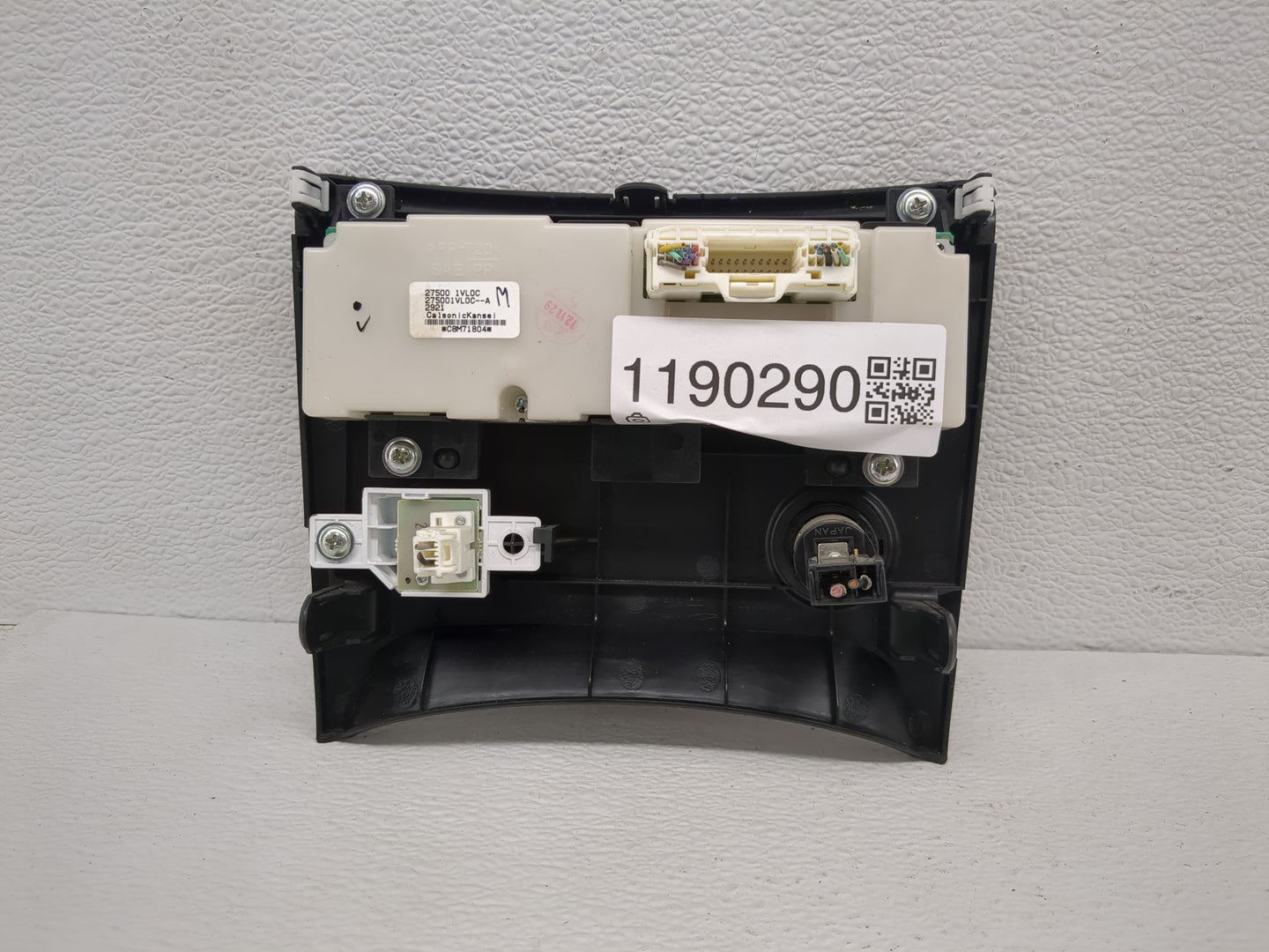 2012 Nissan Rogue Select Climate Control Module Temperature AC/Heater Replacement P/N:27500 1VL0B Fits Fits 2011 2013 2014 2