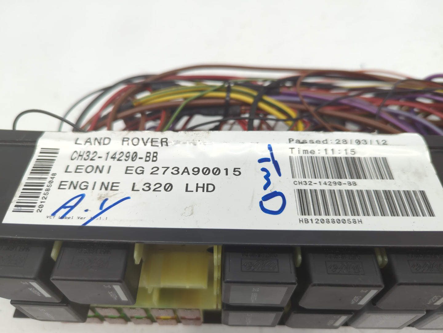 2012 Nissan Rogue Sport Fusebox Fuse Box Panel Relay Module P/N:CH32-14290-BB Fits OEM Used Auto Parts - Oemusedautoparts1.c