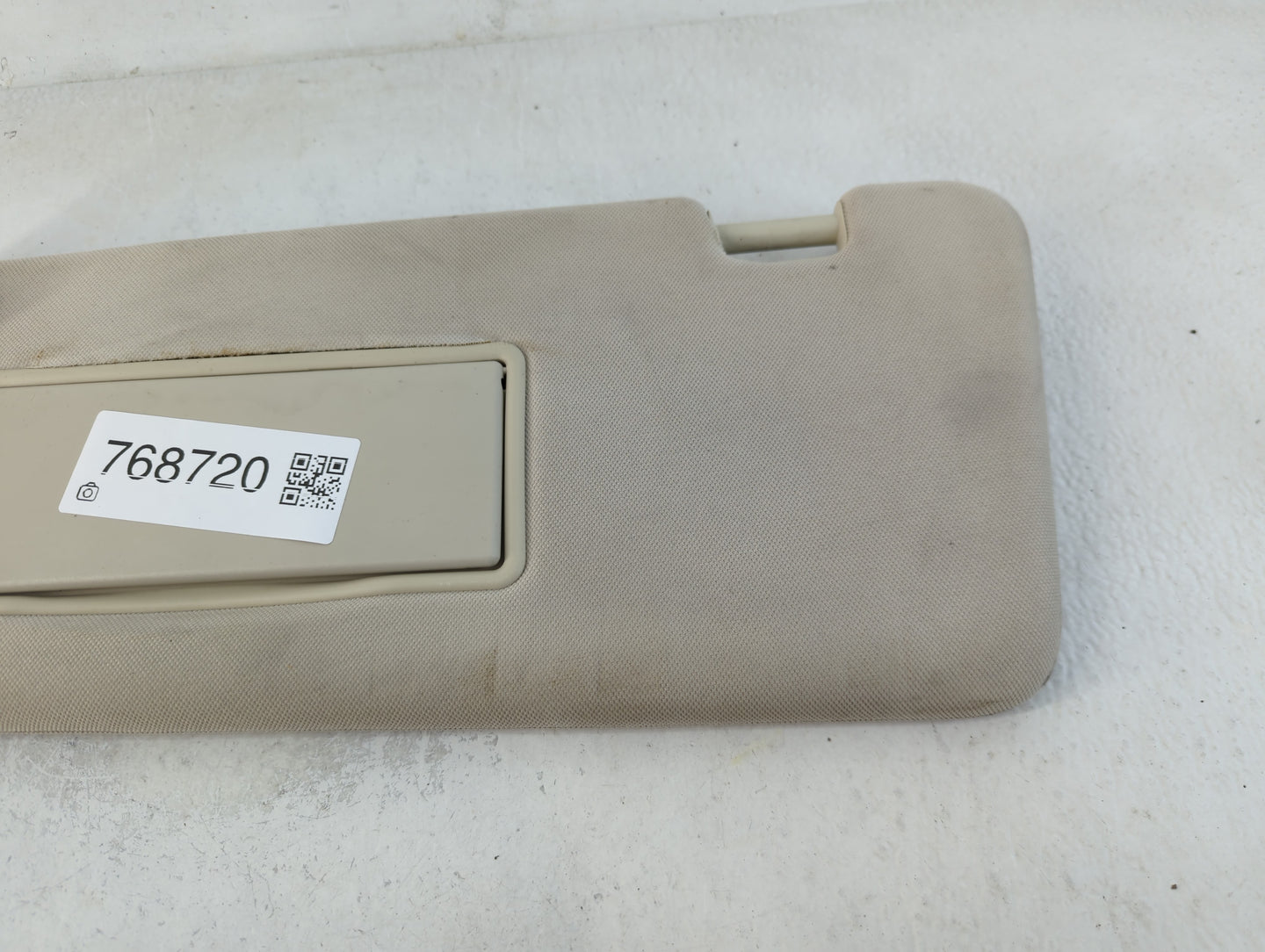 2012 Nissan Rogue Sport Sun Visor Shade Replacement Passenger Right Mirror Fits OEM Used Auto Parts - Oemusedautoparts1.com