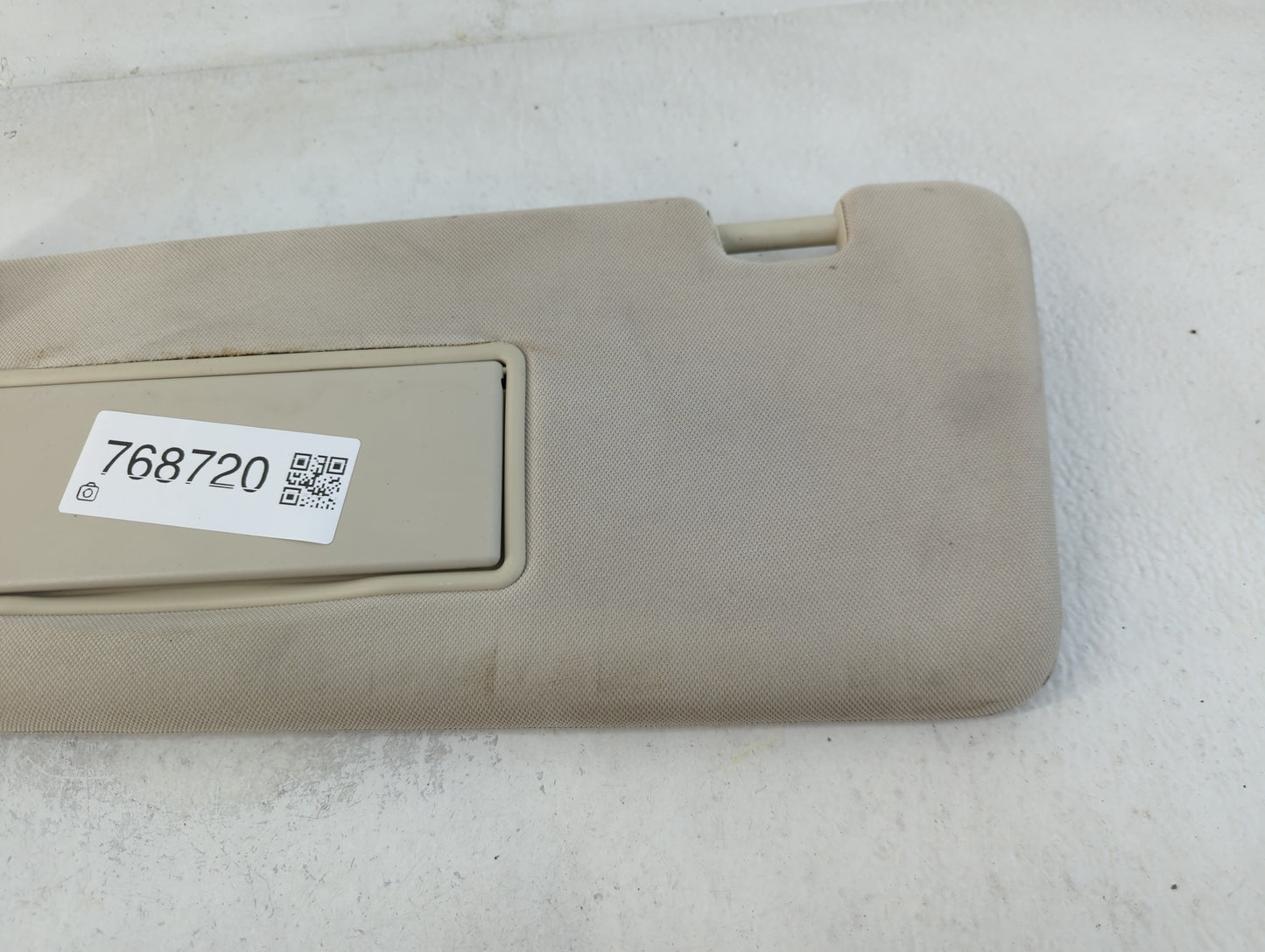 2012 Nissan Rogue Sport Sun Visor Shade Replacement Passenger Right Mirror Fits OEM Used Auto Parts - Oemusedautoparts1.com