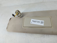 2012 Nissan Rogue Sport Sun Visor Shade Replacement Passenger Right Mirror Fits OEM Used Auto Parts - Oemusedautoparts1.com