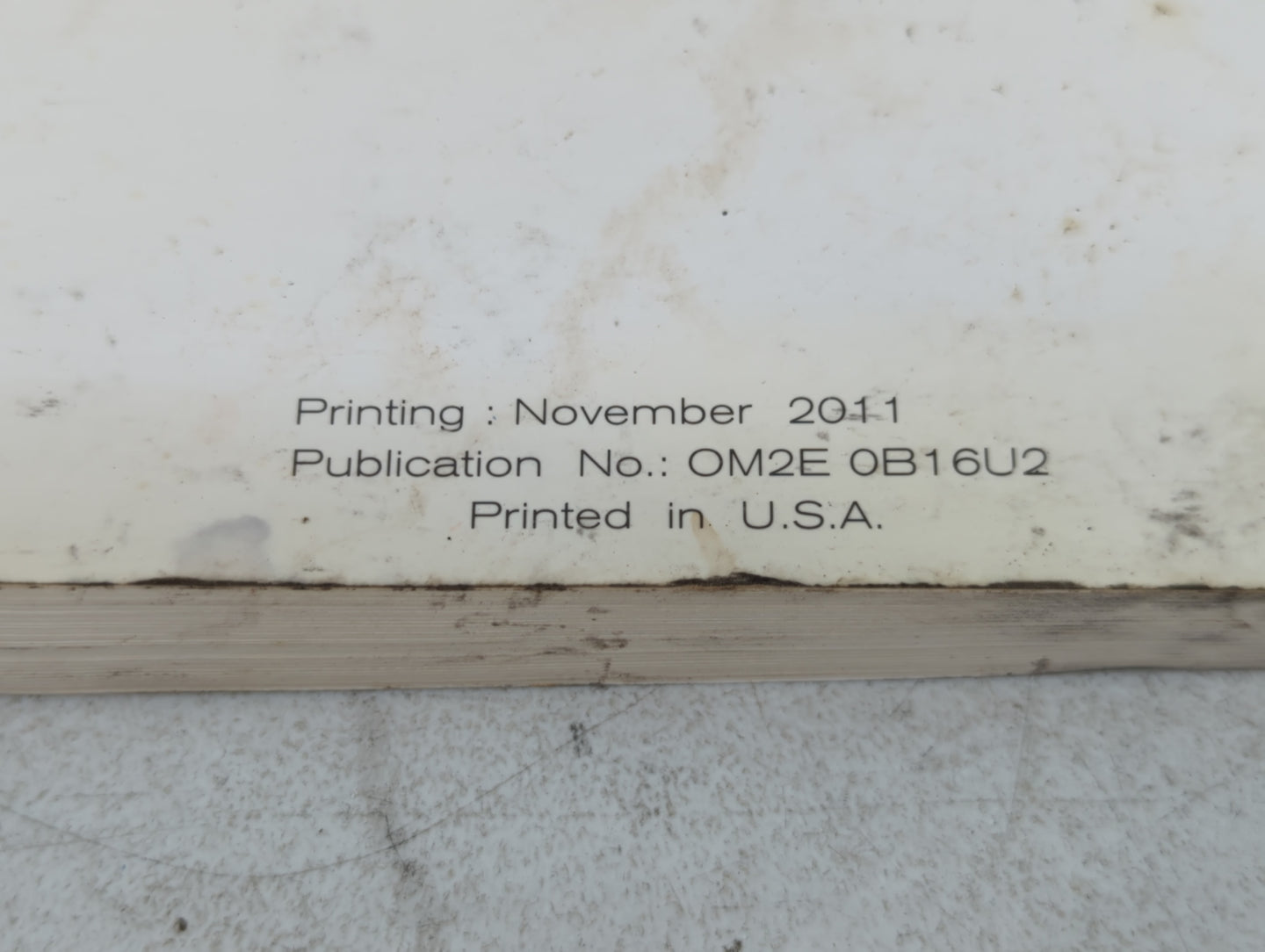 2012 Nissan Sentra Owners Manual Book Guide P/N:OM2E 0B16U2 OEM Used Auto Parts - Oemusedautoparts1.com