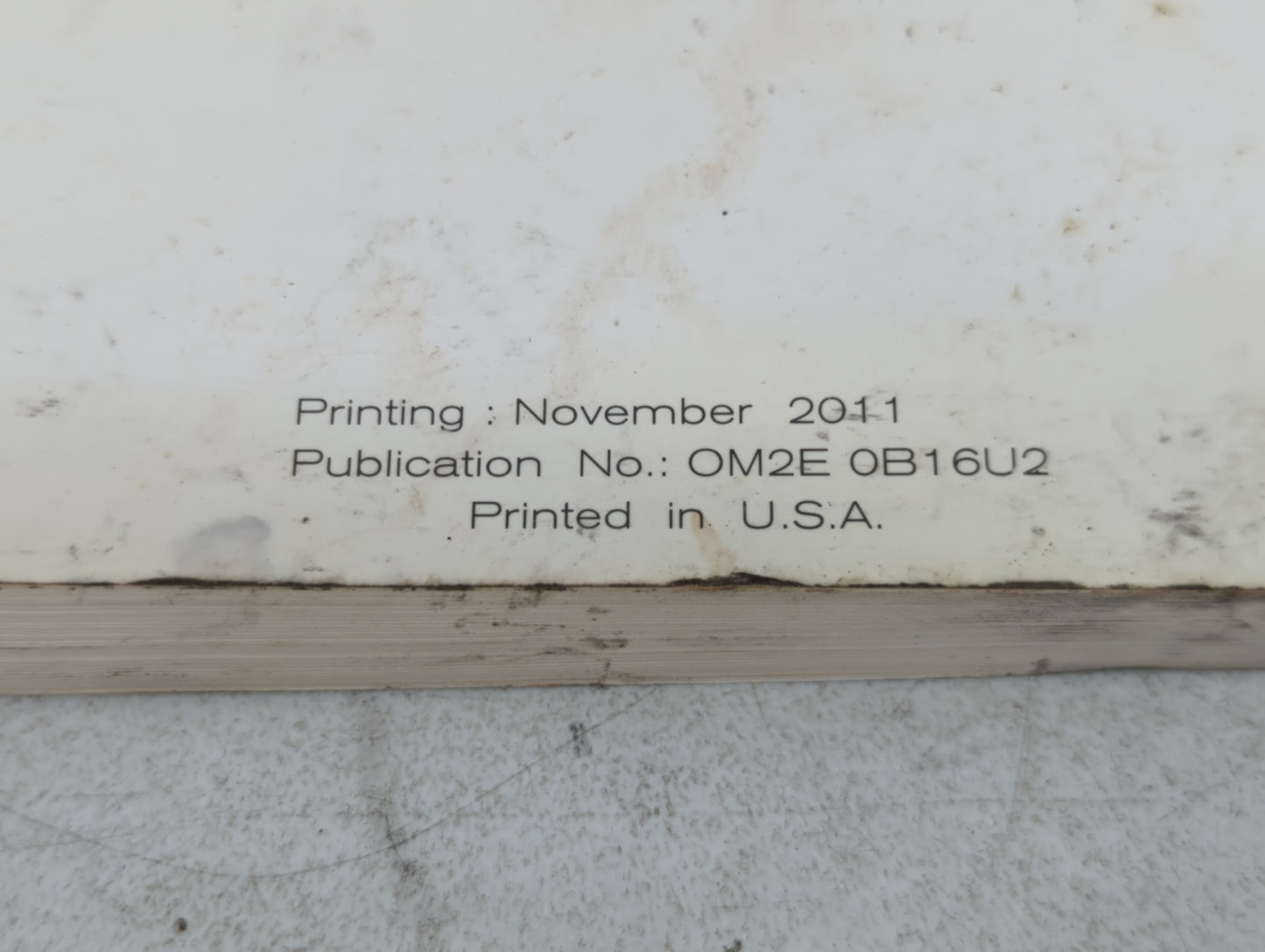 2012 Nissan Sentra Owners Manual Book Guide P/N:OM2E 0B16U2 OEM Used Auto Parts - Oemusedautoparts1.com
