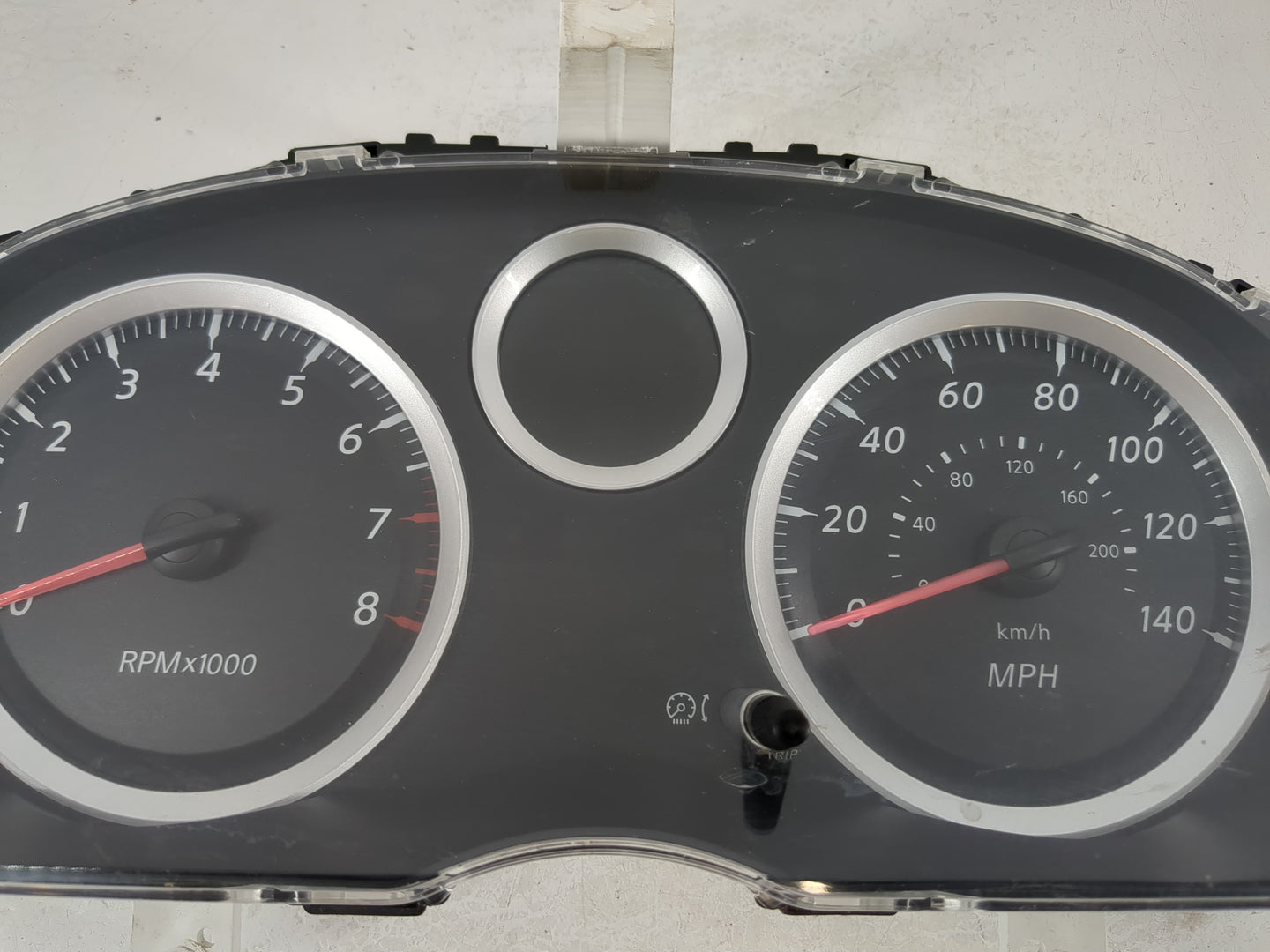 2011-2012 Nissan Sentra Instrument Cluster Speedometer Gauges P/N:248109AF5A CKMX-AGS Fits Fits 2011 2012 OEM Used Auto Part