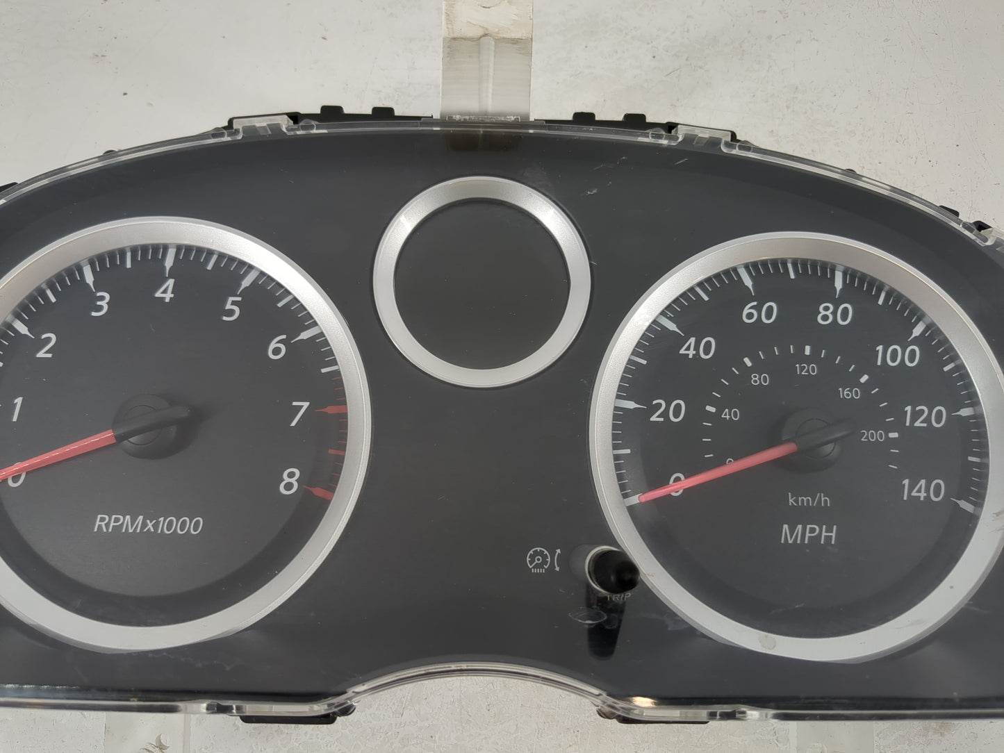 2011-2012 Nissan Sentra Instrument Cluster Speedometer Gauges P/N:248109AF5A CKMX-AGS Fits Fits 2011 2012 OEM Used Auto Part