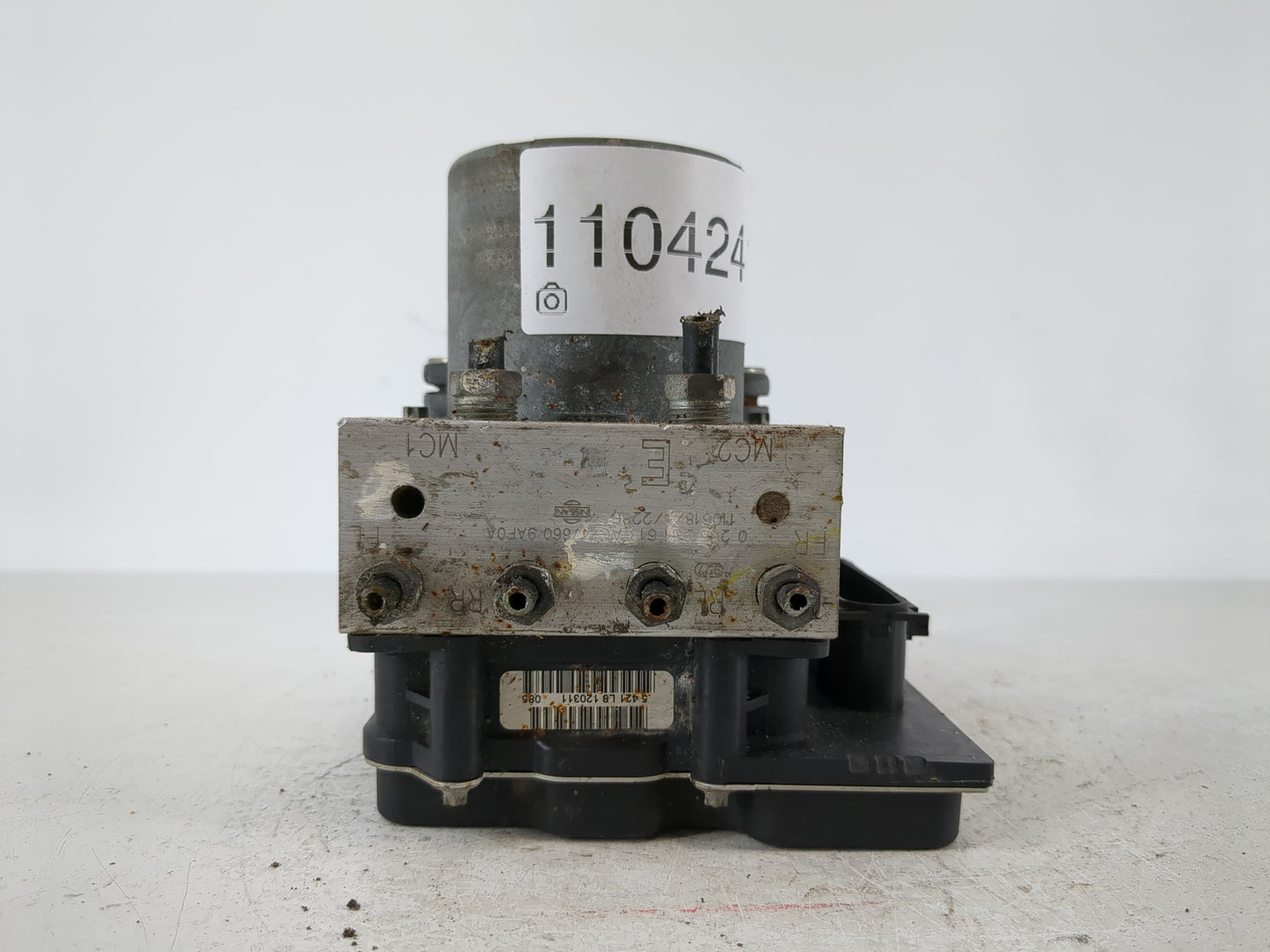2012 Nissan Sentra ABS Pump Control Module Replacement P/N:0 265 251 618 AC Fits OEM Used Auto Parts - Oemusedautoparts1.com