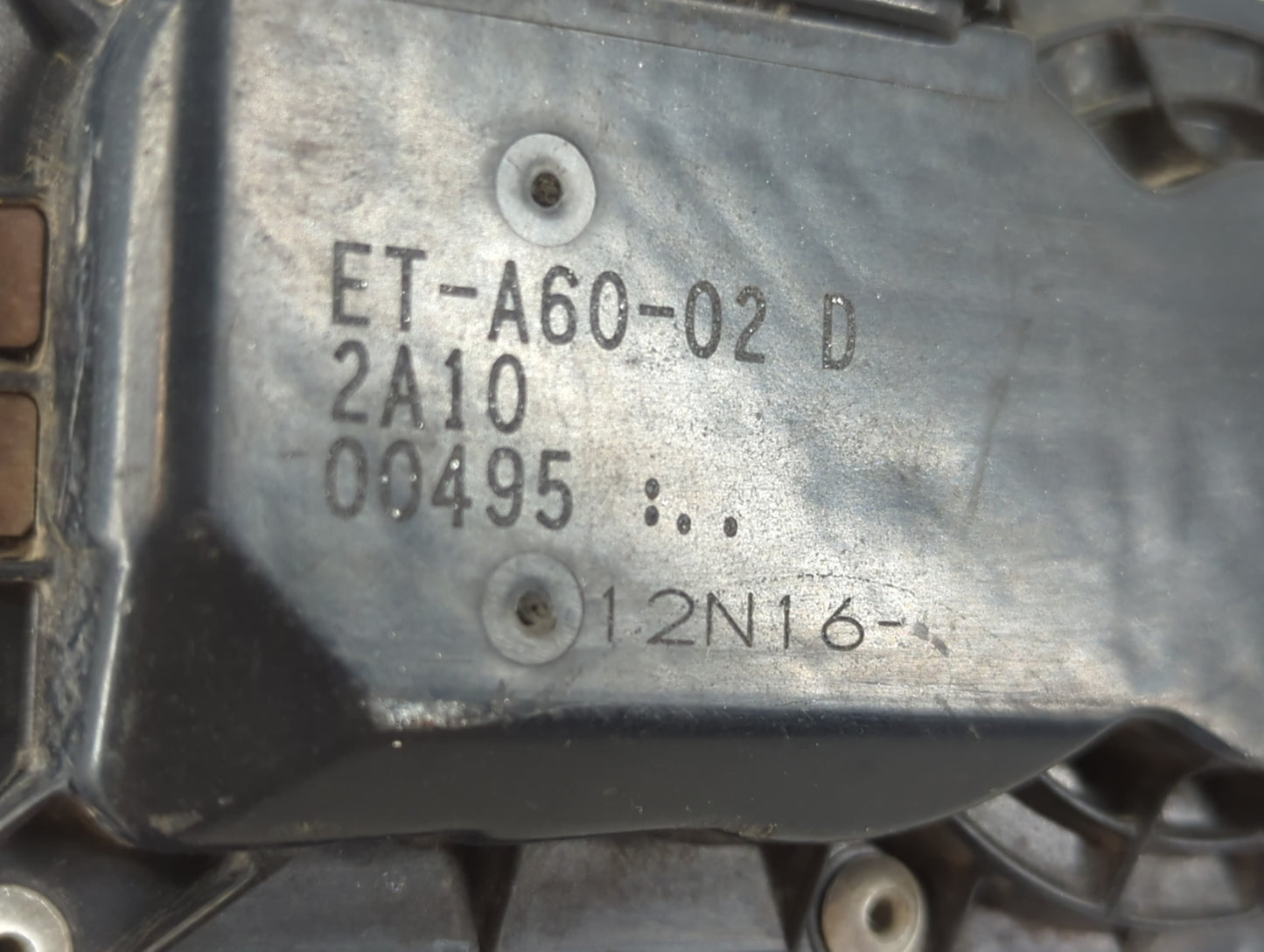 2007-2012 Nissan Sentra Throttle Body P/N:04861691A ET-A60-02 A Fits OEM Used Auto Parts - Oemusedautoparts1.com