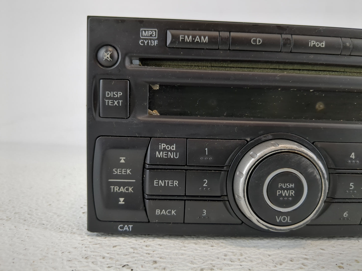 2012 Nissan Sentra Radio AM FM Cd Player Receiver Replacement P/N:28185 ZT50A Fits OEM Used Auto Parts - Oemusedautoparts1.c