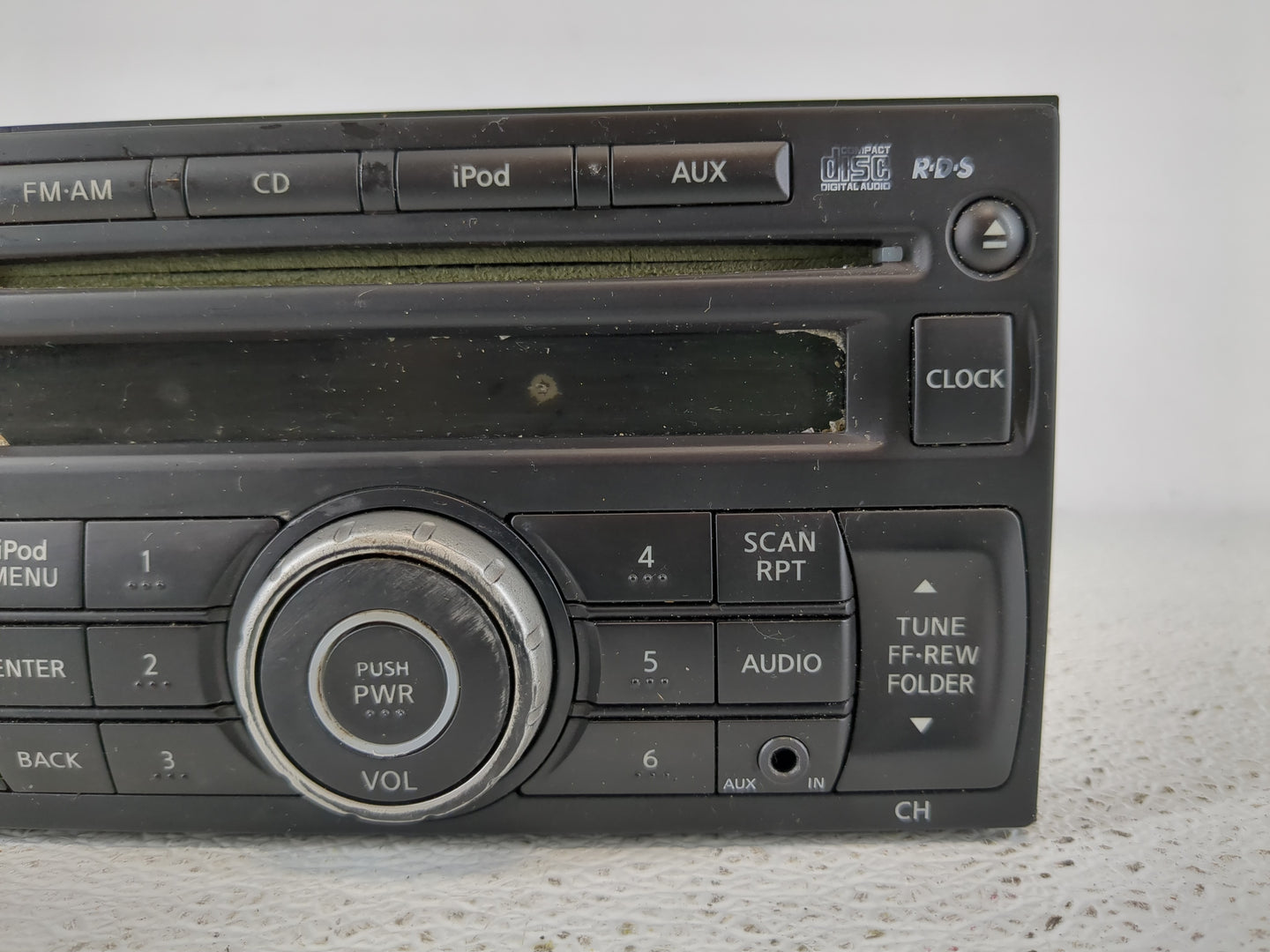 2012 Nissan Sentra Radio AM FM Cd Player Receiver Replacement P/N:28185 ZT50A Fits OEM Used Auto Parts - Oemusedautoparts1.c