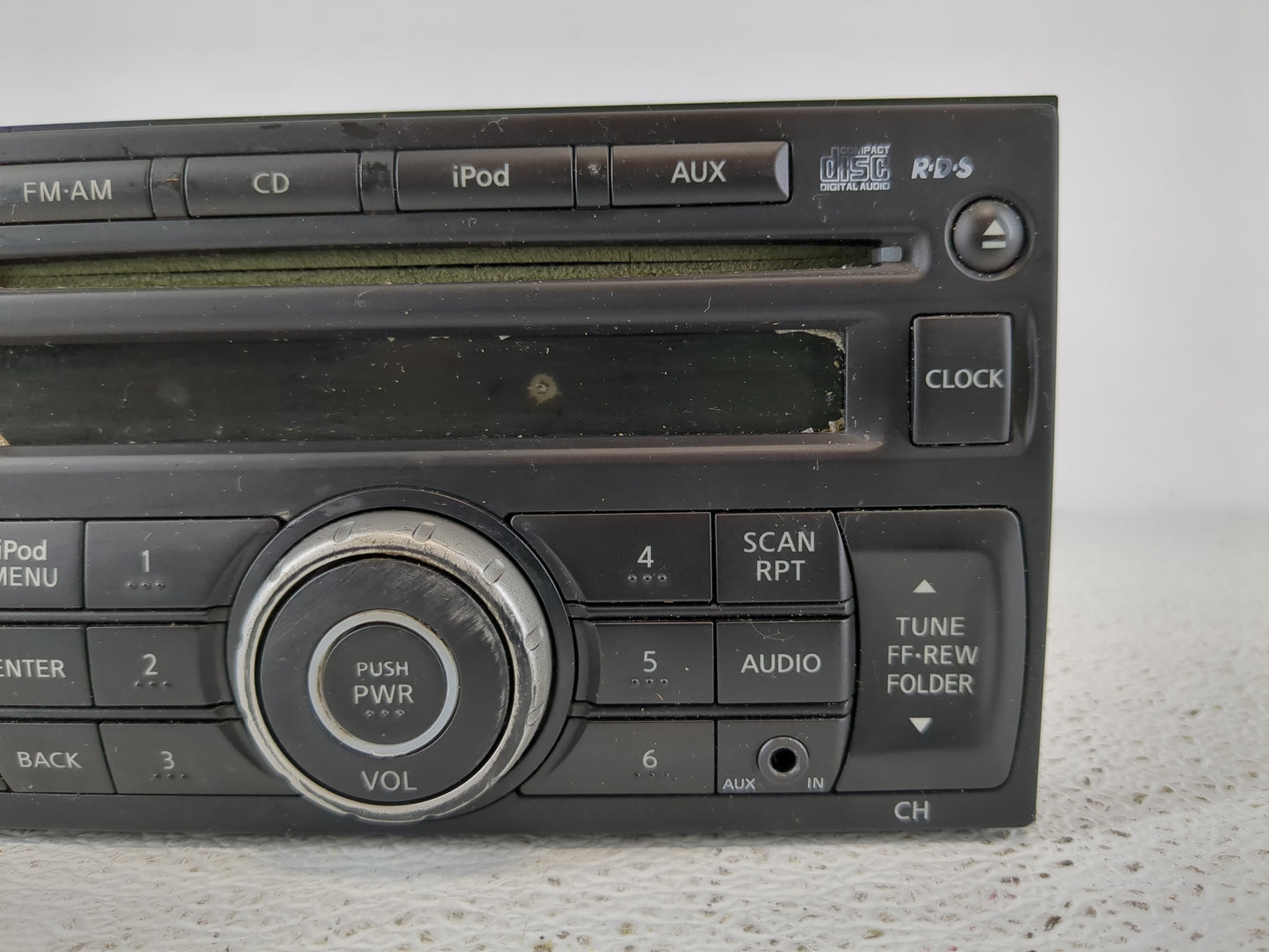 2012 Nissan Sentra Radio AM FM Cd Player Receiver Replacement P/N:28185 ZT50A Fits OEM Used Auto Parts - Oemusedautoparts1.c