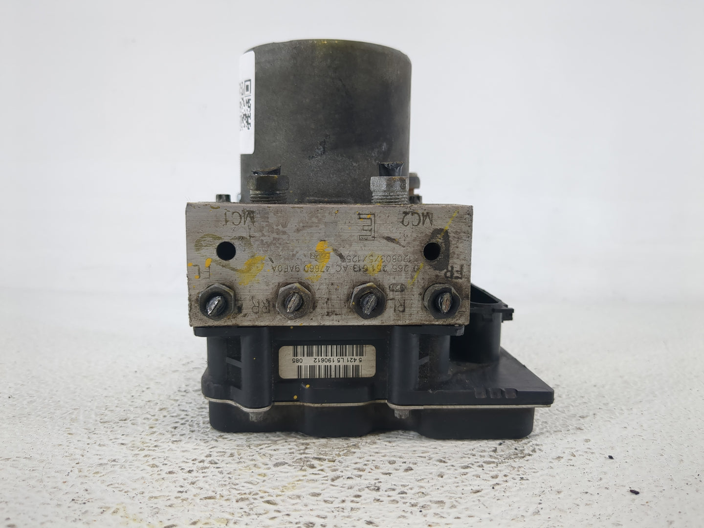 2012 Nissan Sentra ABS Pump Control Module Replacement P/N:47660 9AF0A Fits OEM Used Auto Parts - Oemusedautoparts1.com