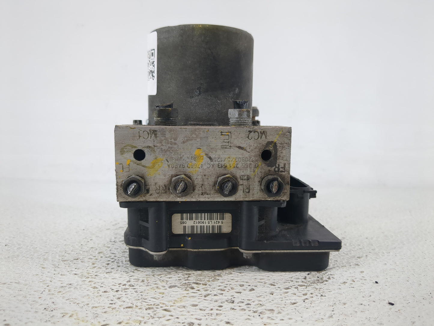 2012 Nissan Sentra ABS Pump Control Module Replacement P/N:47660 9AF0A Fits OEM Used Auto Parts - Oemusedautoparts1.com