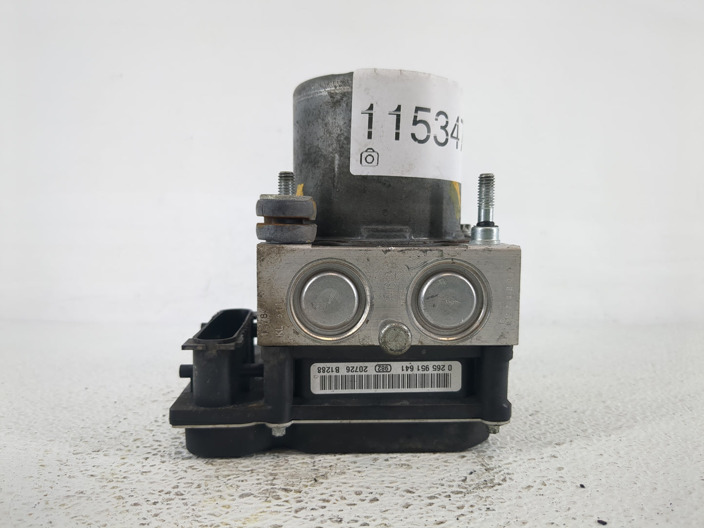 2012 Nissan Sentra ABS Pump Control Module Replacement P/N:47660 9AF0A Fits OEM Used Auto Parts - Oemusedautoparts1.com