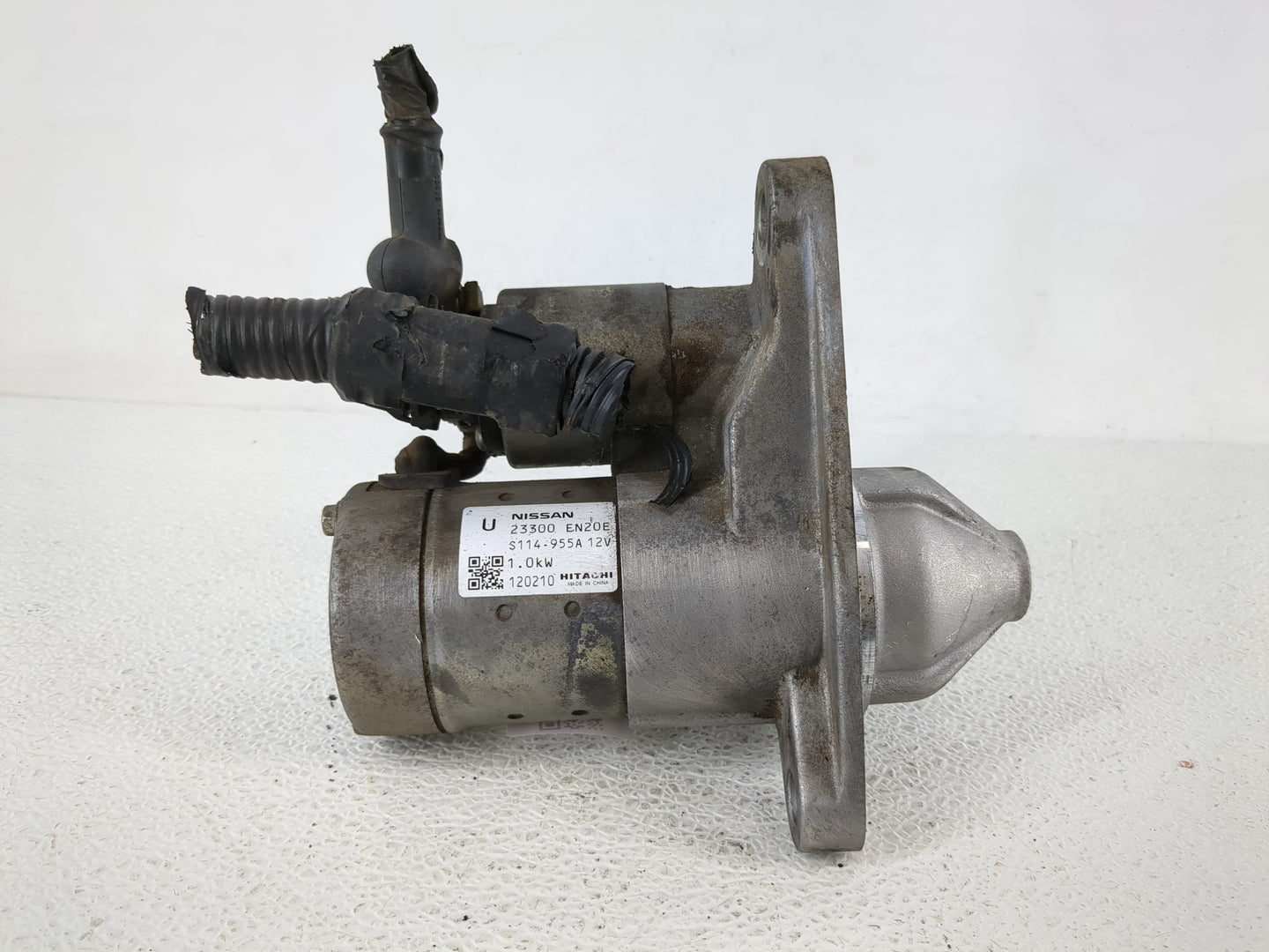 2010-2012 Nissan Sentra Car Starter Motor Solenoid OEM P/N:S114-955A 23300 EN20E Fits Fits 2010 2011 2012 2013 OEM Used Auto