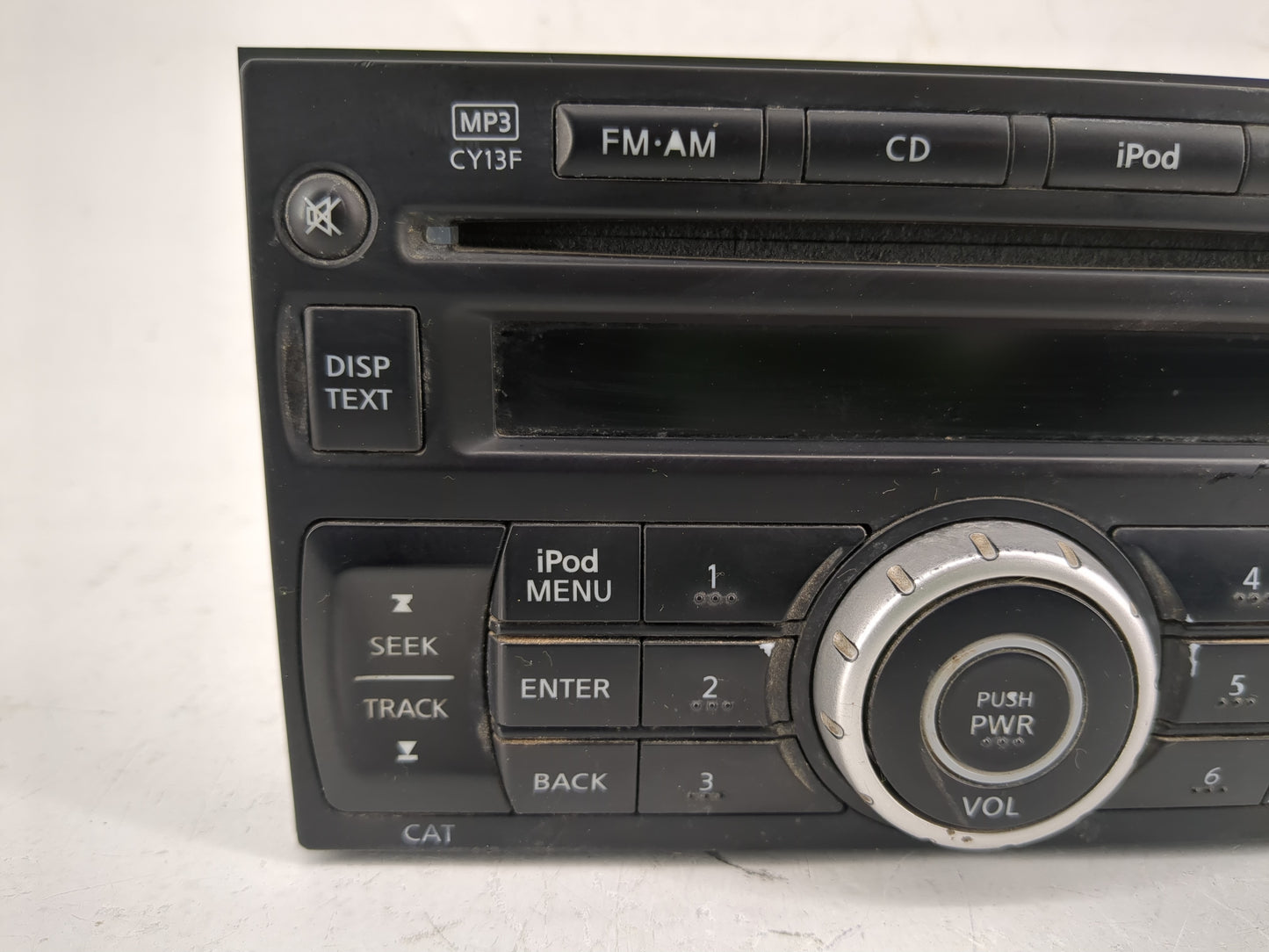 2010-2012 Nissan Sentra Radio AM FM Cd Player Receiver Replacement P/N:28185 ZT50A Fits Fits 2010 2011 2012 OEM Used Auto Pa
