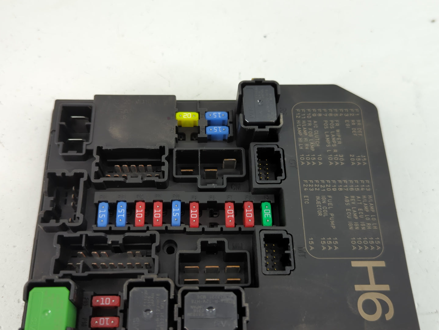 2007-2012 Nissan Sentra Fusebox Fuse Box Panel Relay Module Fits Fits 2007 2008 2009 2010 2011 2012 OEM Used Auto Parts - Oe