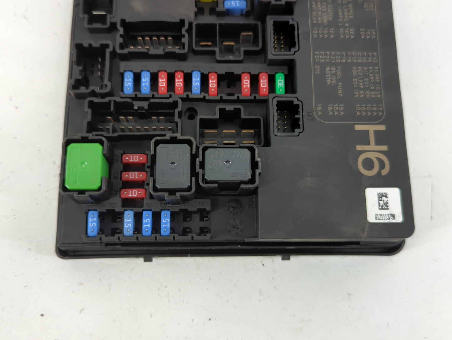 2007-2012 Nissan Sentra Fusebox Fuse Box Panel Relay Module Fits Fits 2007 2008 2009 2010 2011 2012 OEM Used Auto Parts - Oe