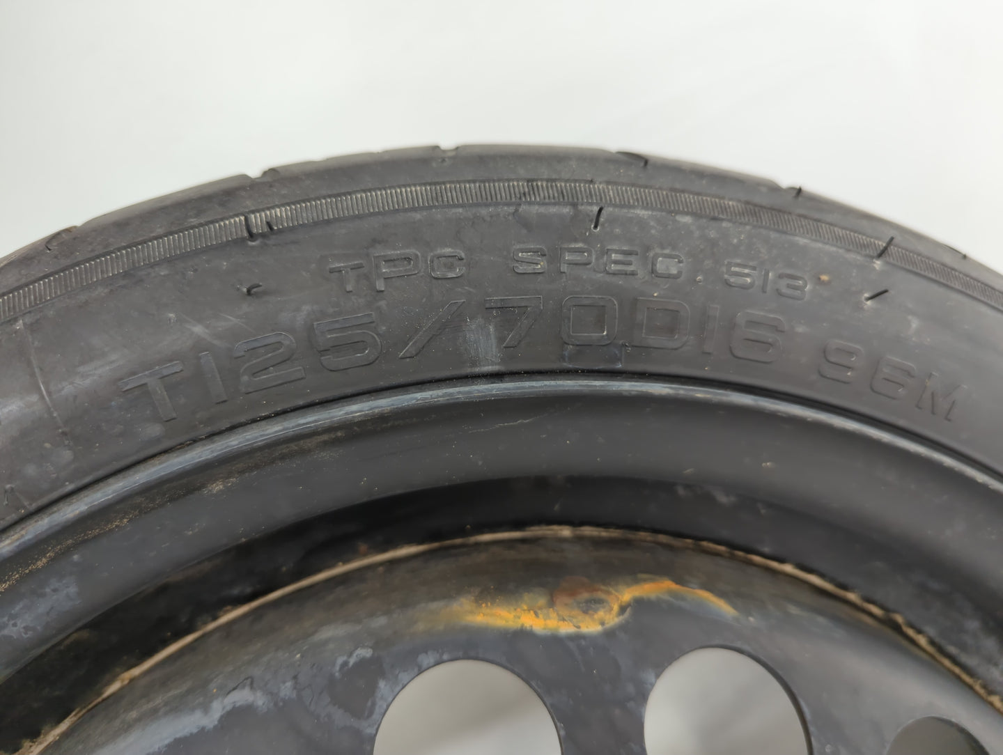 2007-2012 Nissan Sentra Spare Donut Tire Wheel Rim Oem - Oemusedautoparts1.com