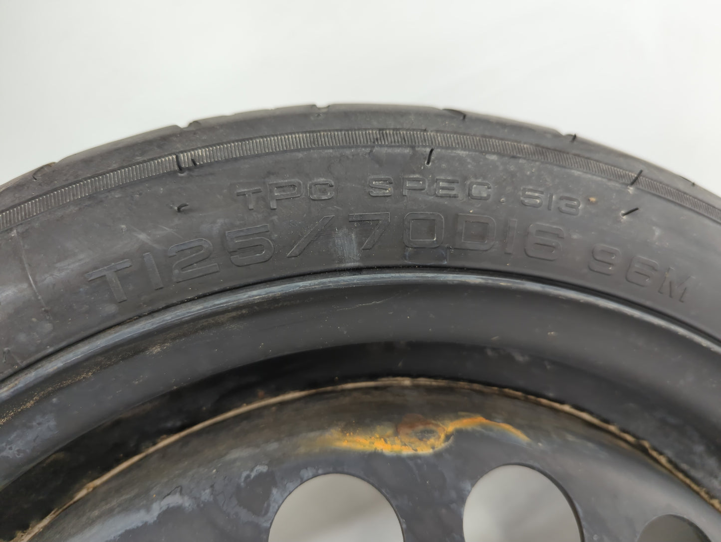 2007-2012 Nissan Sentra Spare Donut Tire Wheel Rim Oem - Oemusedautoparts1.com