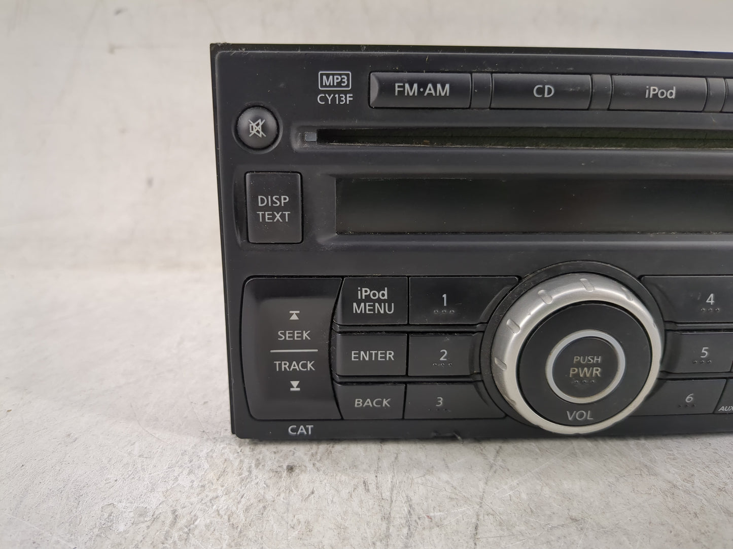 2010-2012 Nissan Sentra Radio AM FM Cd Player Receiver Replacement P/N:28185 ZT50A Fits Fits 2010 2011 2012 OEM Used Auto Pa