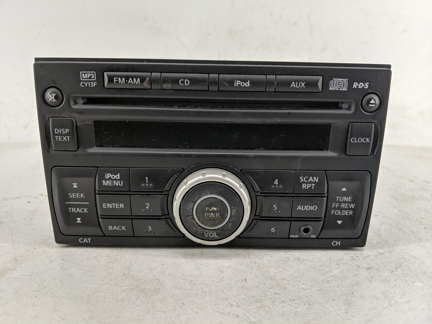 2010-2012 Nissan Sentra Radio AM FM Cd Player Receiver Replacement P/N:28185 ZT50A Fits Fits 2010 2011 2012 OEM Used Auto Pa