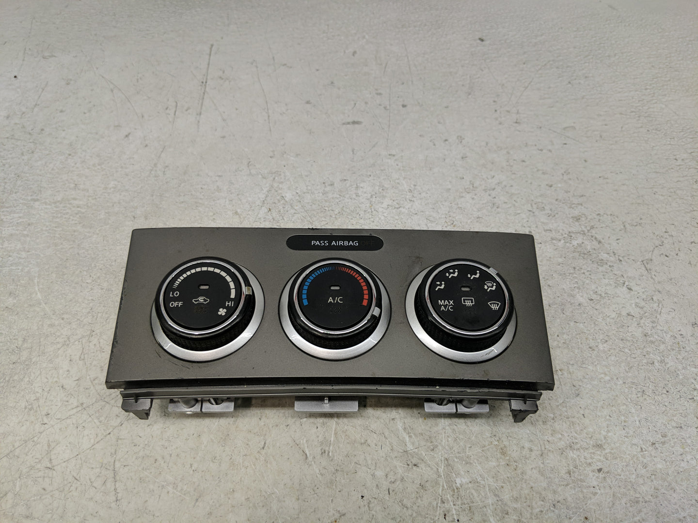 2010-2012 Nissan Sentra Climate Control Module Temperature AC/Heater Replacement Fits Fits 2010 2011 2012 OEM Used Auto Part