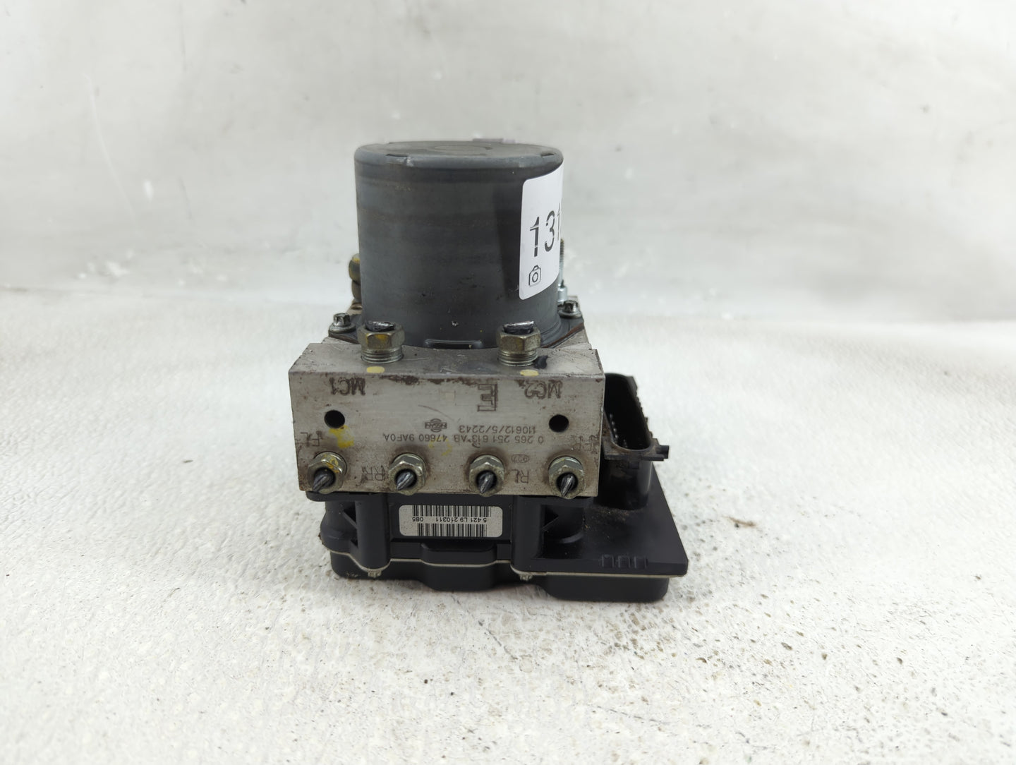 2012 Nissan Sentra ABS Pump Control Module Replacement P/N:47660 9AF0A 0 265 251 613 Fits OEM Used Auto Parts - Oemusedautop