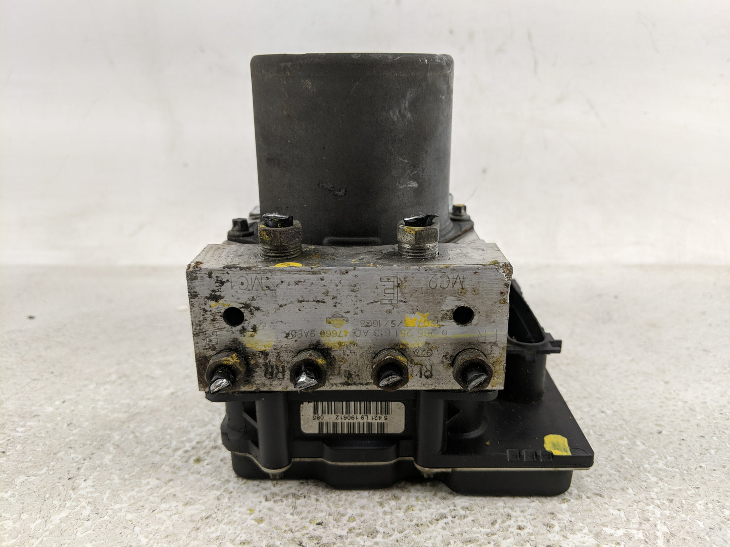 2012 Nissan Sentra ABS Pump Control Module Replacement P/N:47660 9AF0A 0 265 251 613 Fits OEM Used Auto Parts - Oemusedautop
