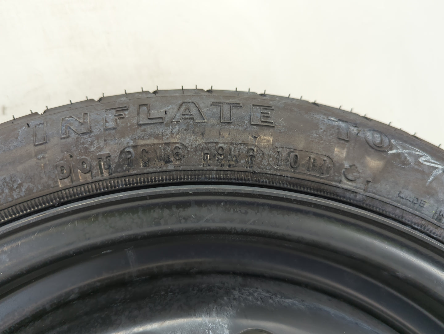 2007-2012 Nissan Sentra Spare Donut Tire Wheel Rim Oem - Oemusedautoparts1.com