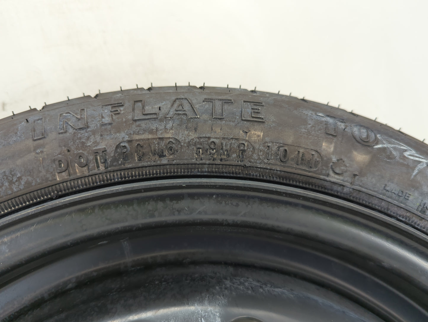 2007-2012 Nissan Sentra Spare Donut Tire Wheel Rim Oem - Oemusedautoparts1.com