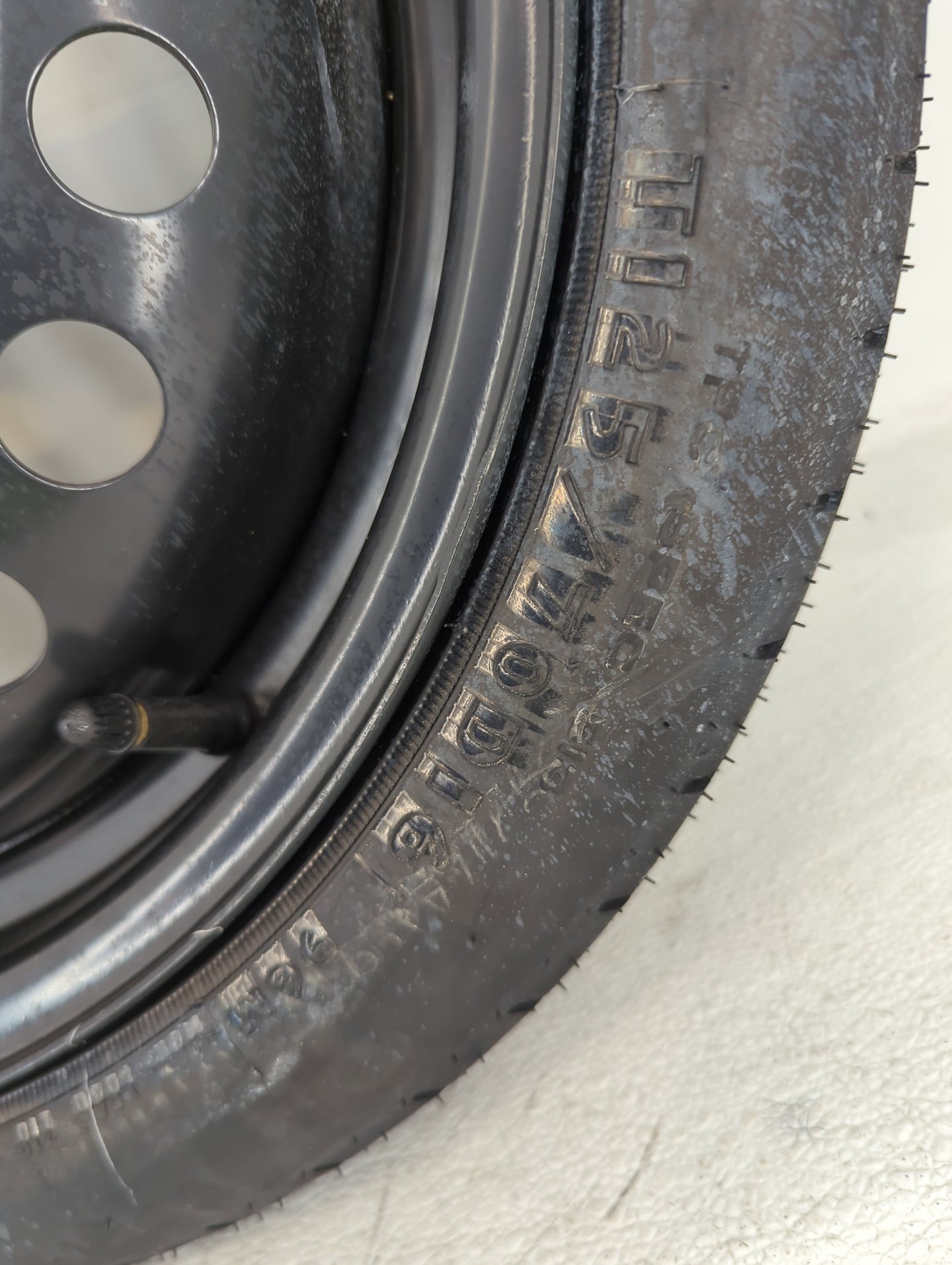 2007-2012 Nissan Sentra Spare Donut Tire Wheel Rim Oem - Oemusedautoparts1.com