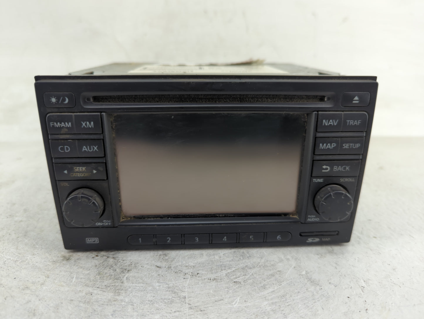 2010-2012 Nissan Sentra Radio AM FM Cd Player Receiver Replacement P/N:25915ZW84A 7 612 830 232 Fits Fits 2010 2011 2012 OEM