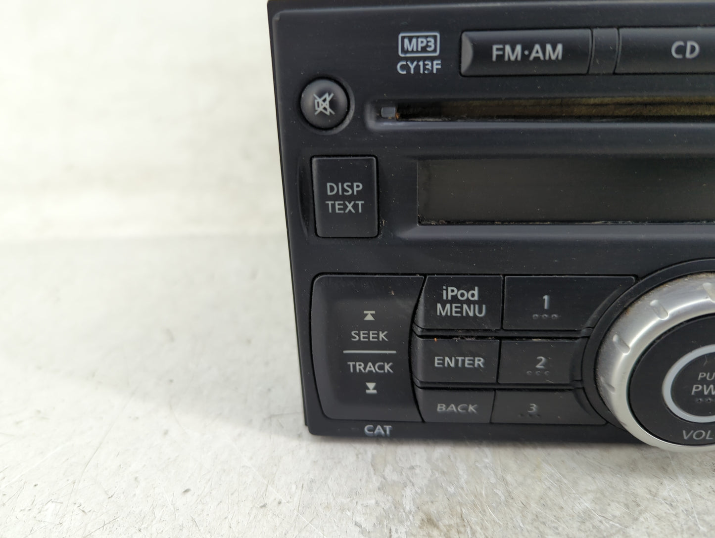 2010-2012 Nissan Sentra Radio AM FM Cd Player Receiver Replacement P/N:28185-ZT50A Fits Fits 2010 2011 2012 OEM Used Auto Pa
