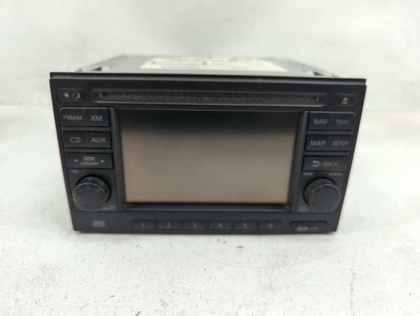 2012 Nissan Sentra Radio AM FM Cd Player Receiver Replacement P/N:7612830081 25915ZW82A Fits OEM Used Auto Parts - Oemusedau