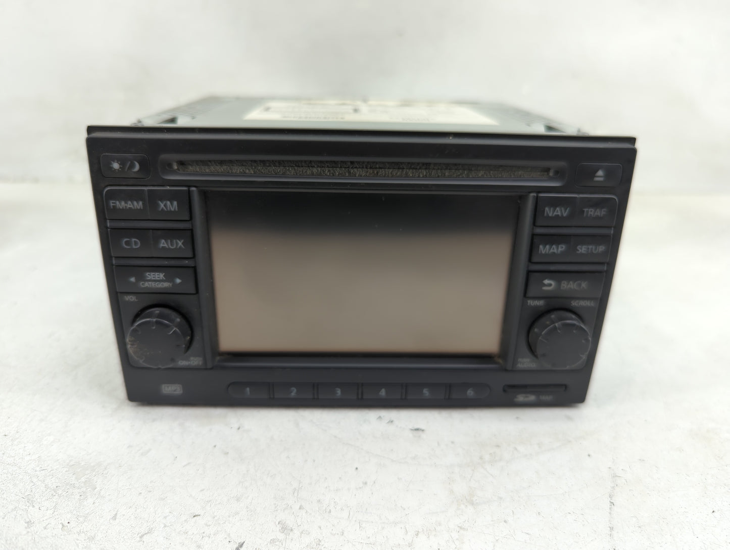 2012 Nissan Sentra Radio AM FM Cd Player Receiver Replacement P/N:7612830081 25915ZW82A Fits OEM Used Auto Parts - Oemusedau