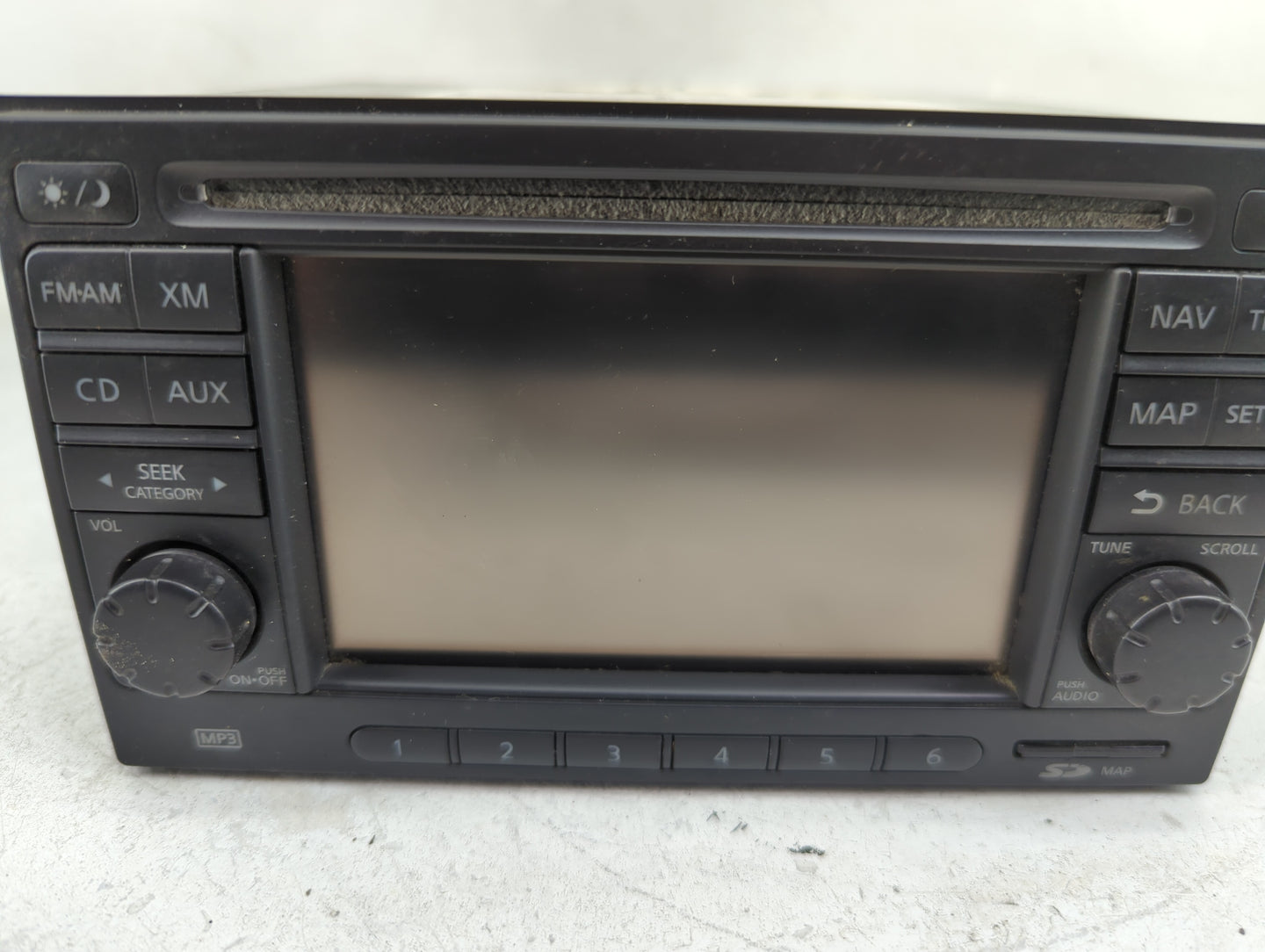 2012 Nissan Sentra Radio AM FM Cd Player Receiver Replacement P/N:7612830081 25915ZW82A Fits OEM Used Auto Parts - Oemusedau