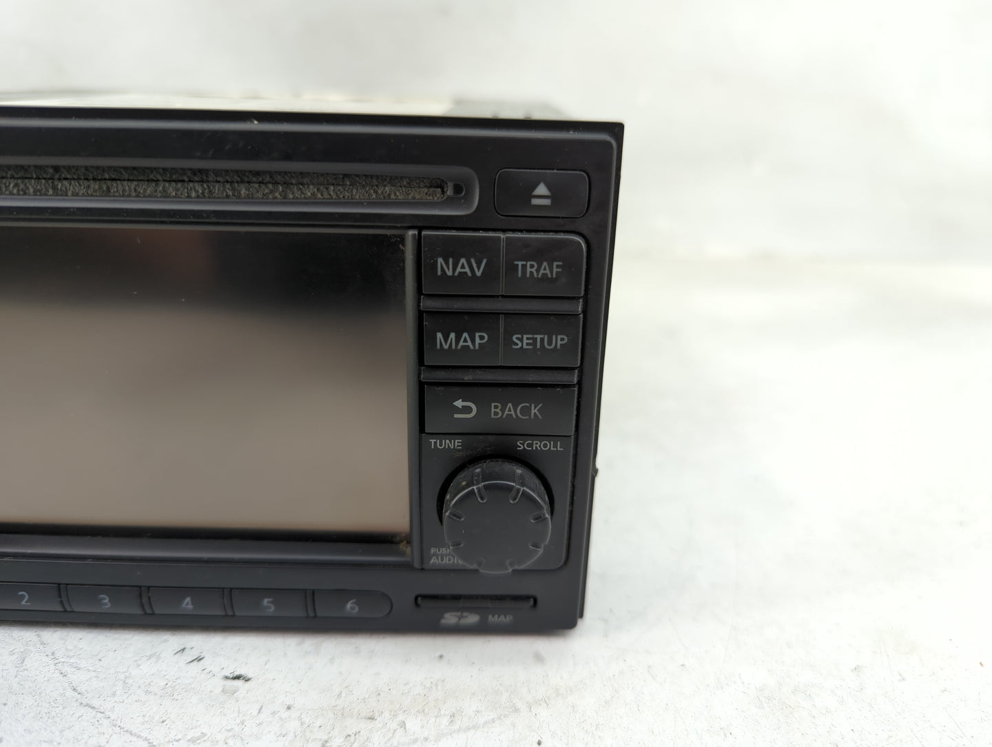 2012 Nissan Sentra Radio AM FM Cd Player Receiver Replacement P/N:7612830081 25915ZW82A Fits OEM Used Auto Parts - Oemusedau