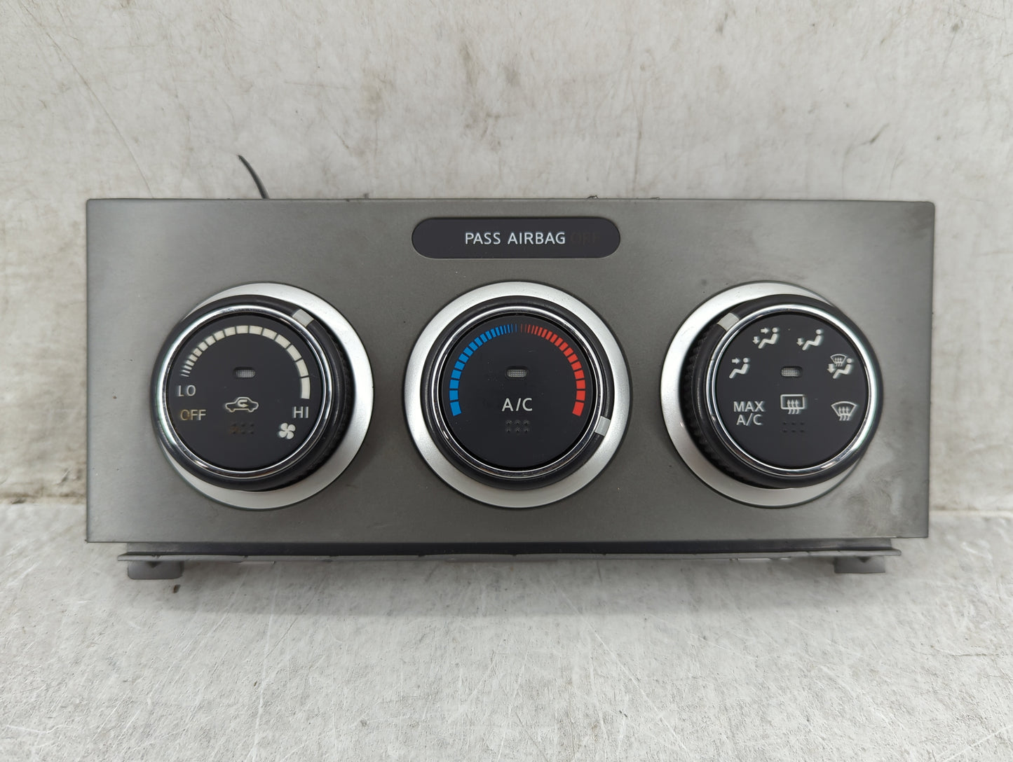 2010-2012 Nissan Sentra Climate Control Module Temperature AC/Heater Replacement P/N:27510 ZT60A A0200A320800 Fits OEM Used 