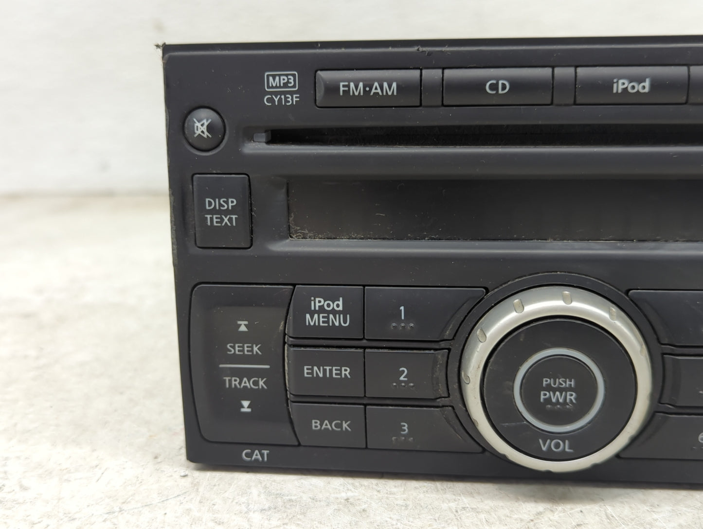 2010-2012 Nissan Sentra Radio AM FM Cd Player Receiver Replacement P/N:28185ZT50A PN-3236M Fits Fits 2010 2011 2012 OEM Used
