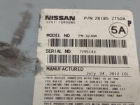 2010-2012 Nissan Sentra Radio AM FM Cd Player Receiver Replacement P/N:28185ZT50A PN-3236M Fits Fits 2010 2011 2012 OEM Used
