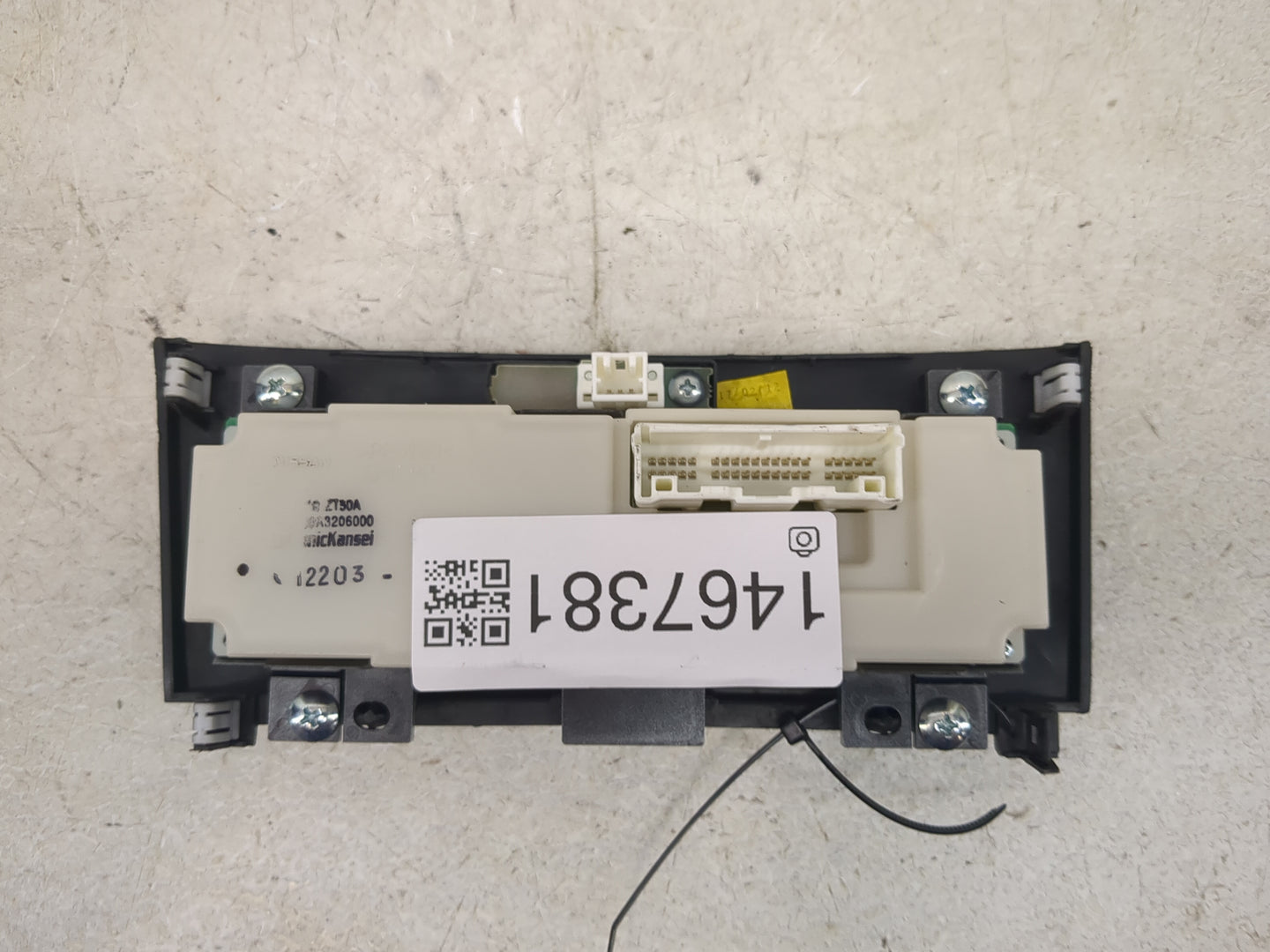 2010-2012 Nissan Sentra Climate Control Module Temperature AC/Heater Replacement P/N:ZT50A 3206000 Fits Fits 2010 2011 2012 