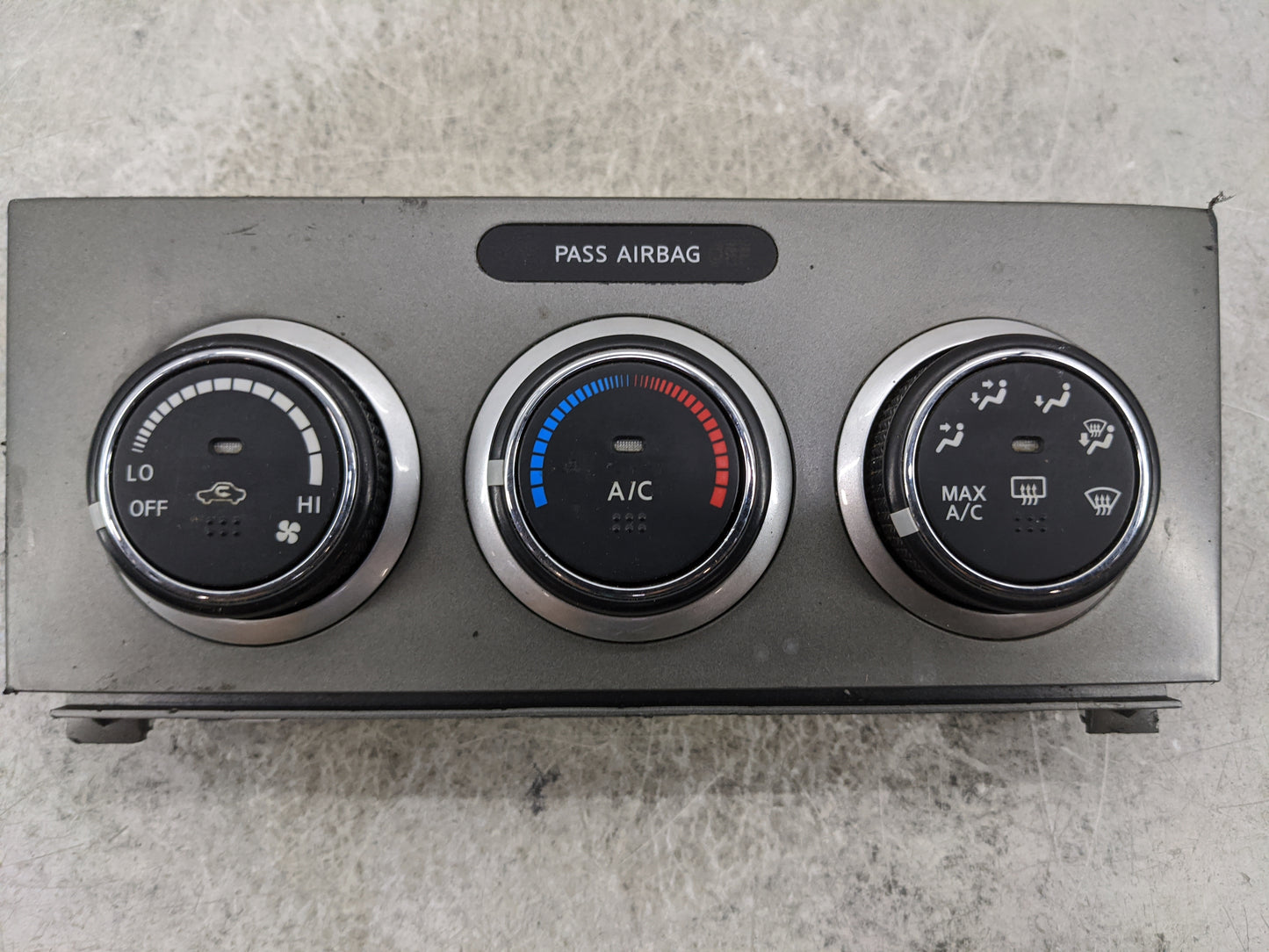 2010-2012 Nissan Sentra Climate Control Module Temperature AC/Heater Replacement P/N:27510 ZT50A A02000A3208000 Fits OEM Use
