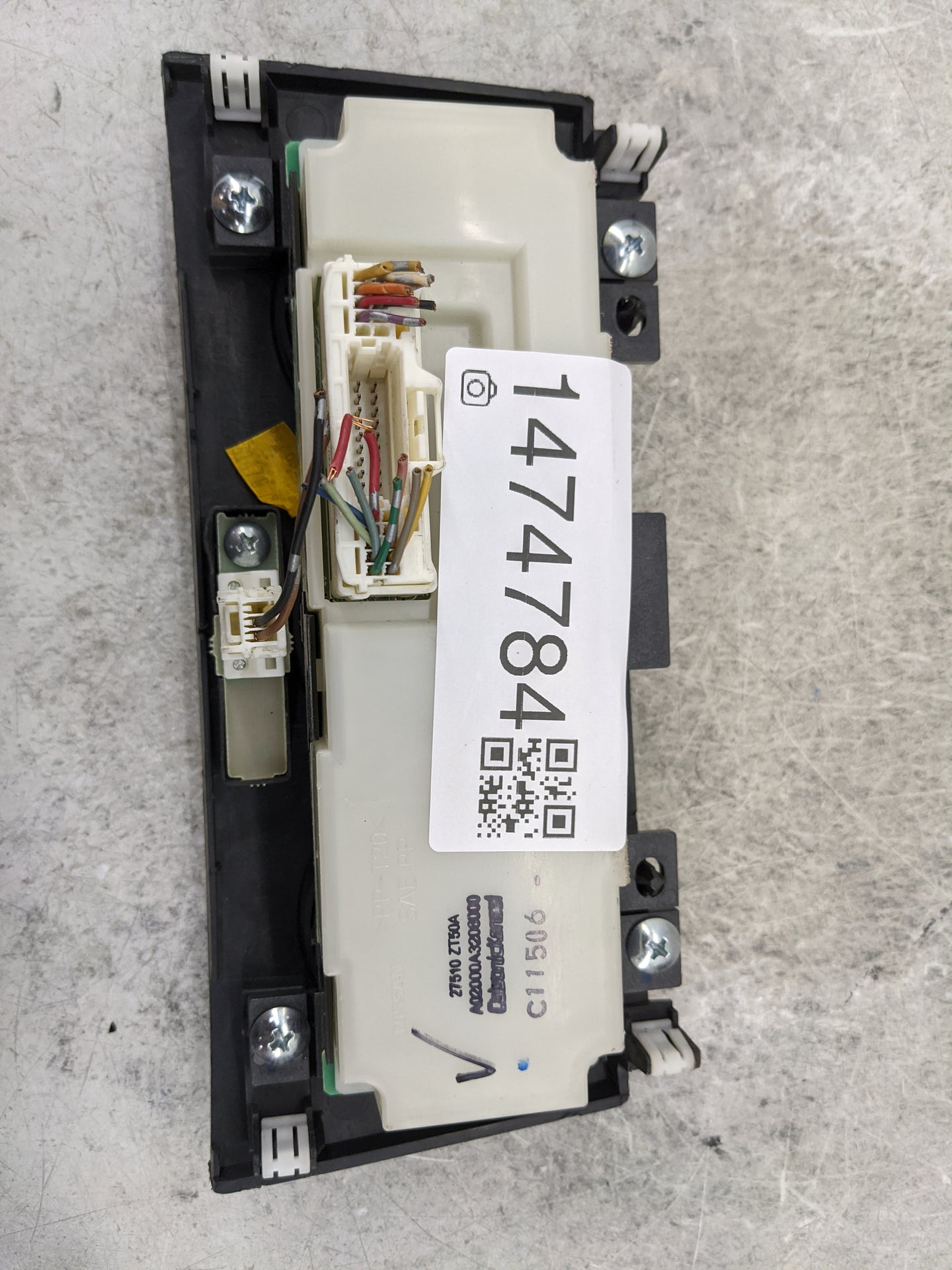 2010-2012 Nissan Sentra Climate Control Module Temperature AC/Heater Replacement P/N:27510 ZT50A A02000A3208000 Fits OEM Use