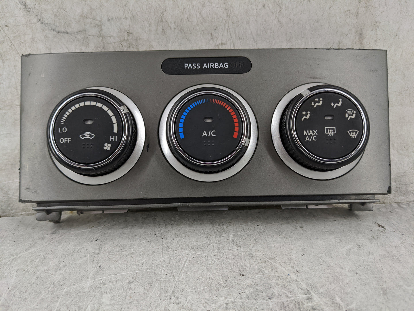 2010-2012 Nissan Sentra Climate Control Module Temperature AC/Heater Replacement P/N:27510ZT50A Fits Fits 2010 2011 2012 OEM